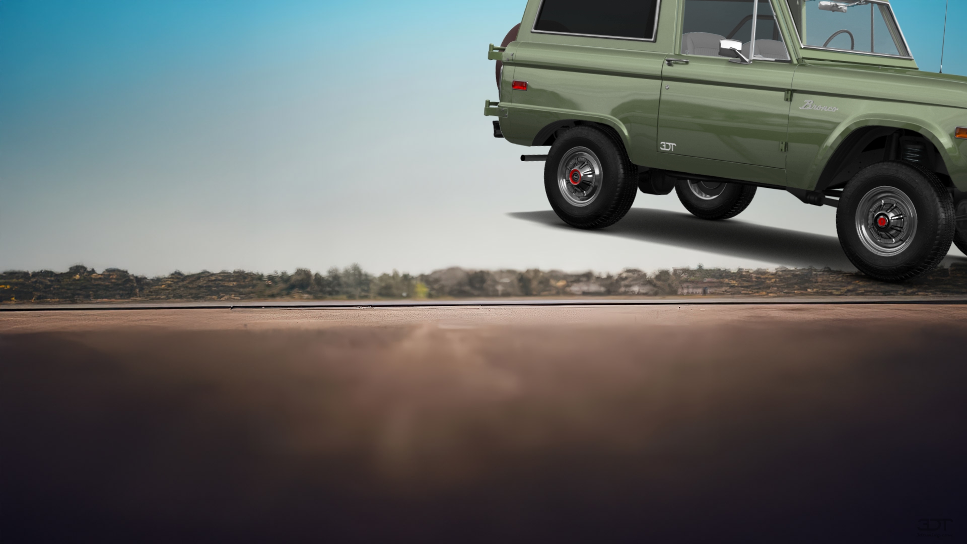 Ford Bronco 3 Door SUV 1965