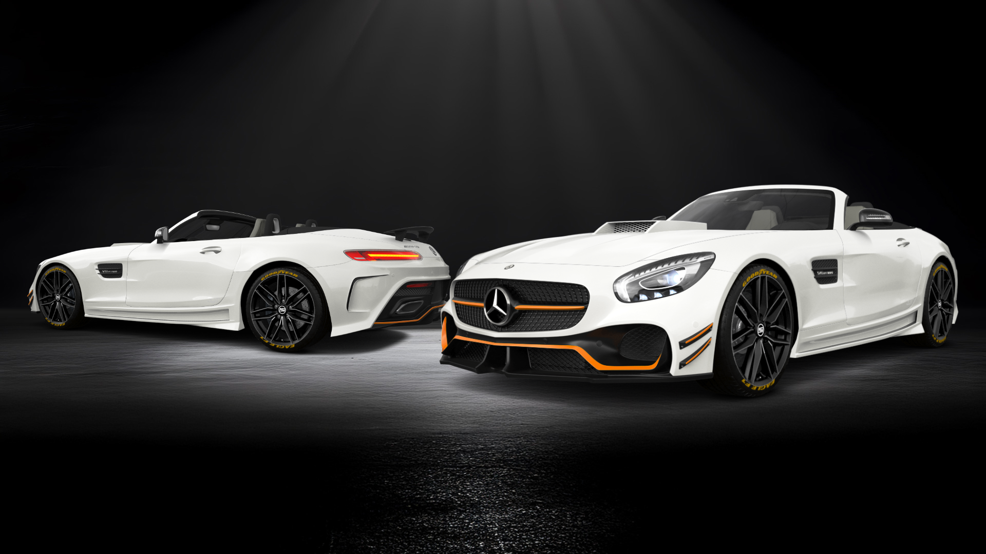 Mercedes AMG GT 2 Door Convertible 2016 tuning