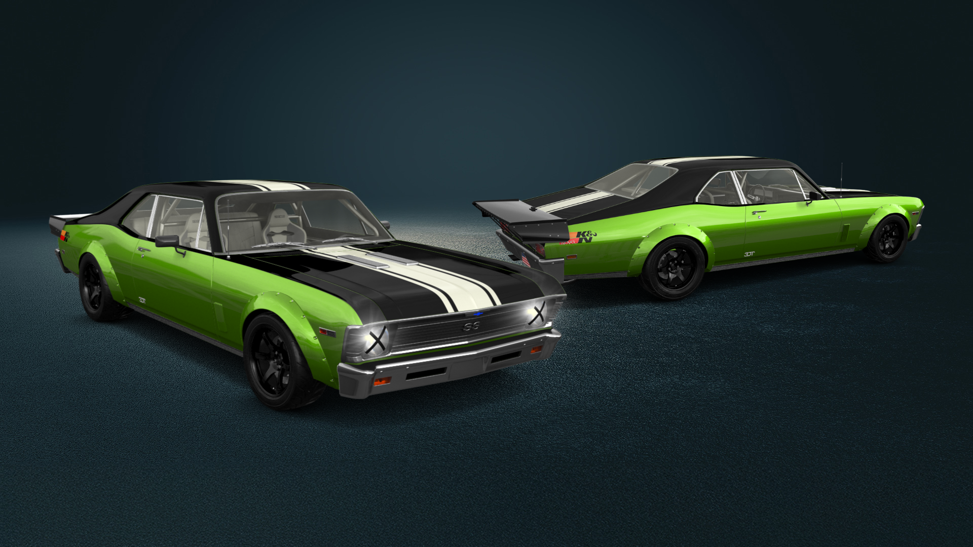 Chevrolet Chevy II Nova 2 Door Coupe 1968