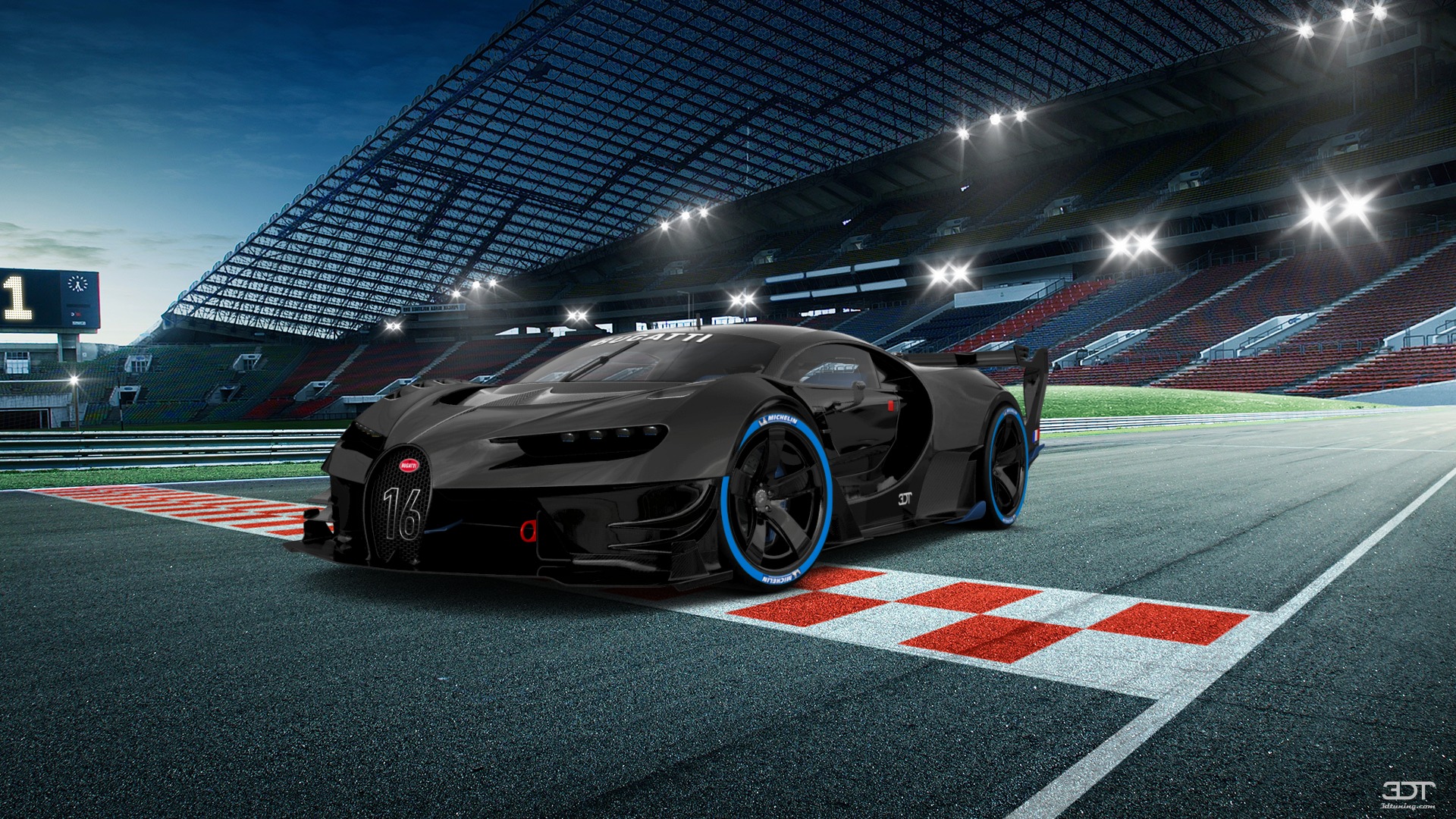 Bugatti Vision GT Supercar 2015 tuning