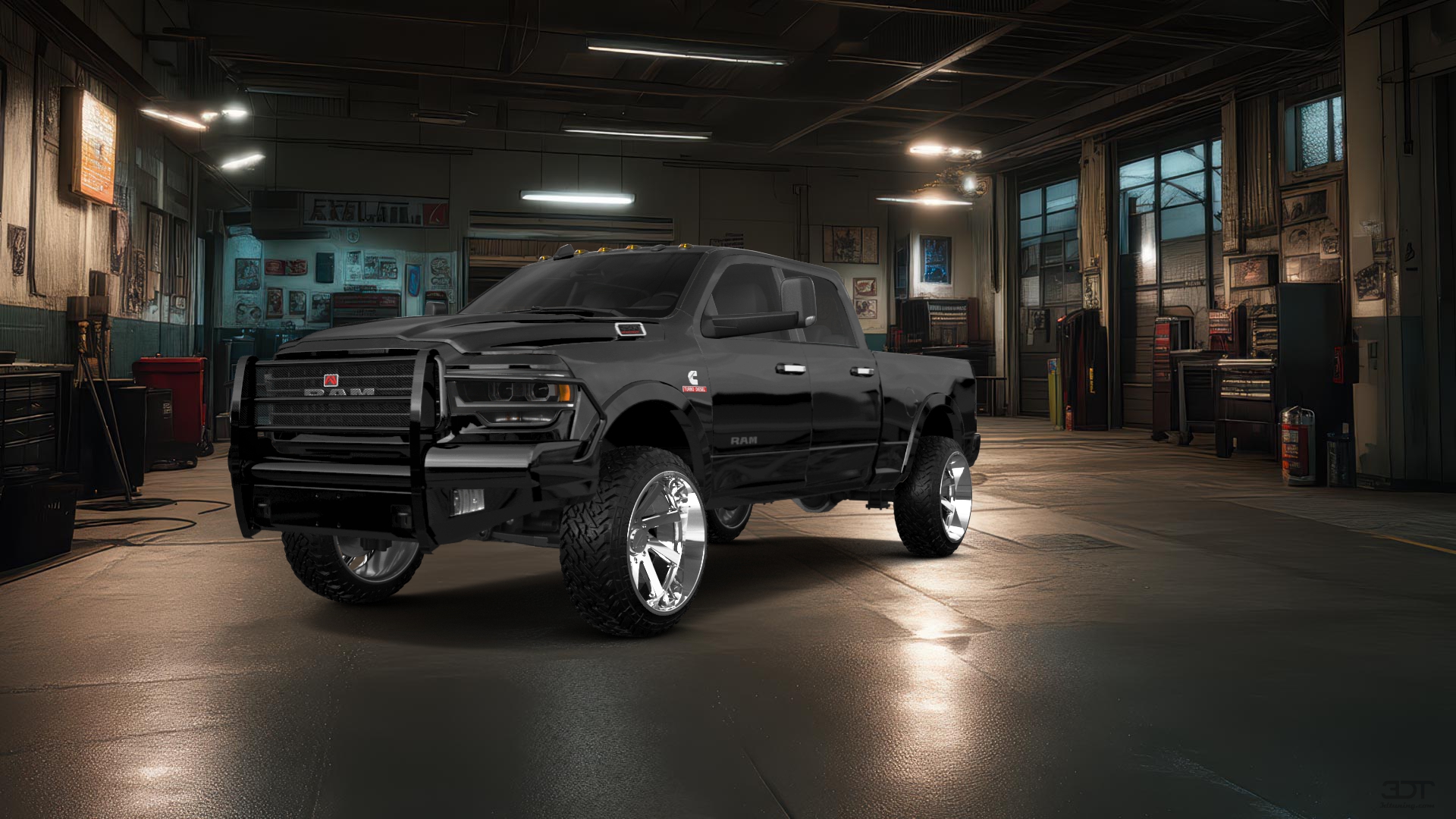 Dodge Ram 2500 4 Door pickup truck 2020 tuning