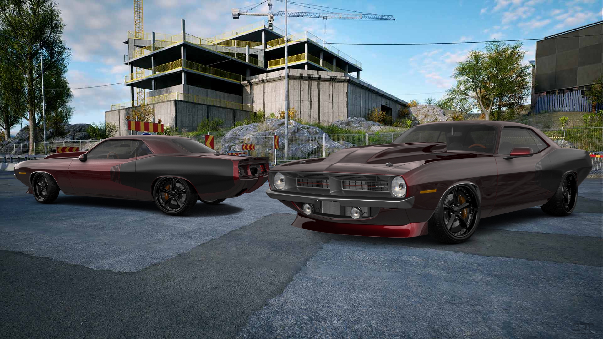 Plymouth Barracuda 2 Door Hardtop 1970 tuning