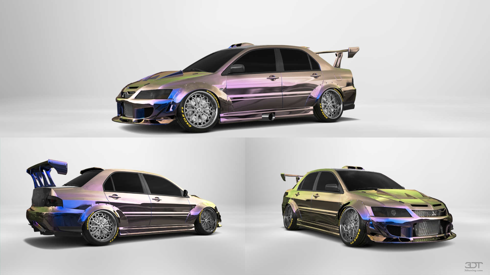 Mitsubishi Lancer Evo IX 4 Door Saloon 2005 tuning