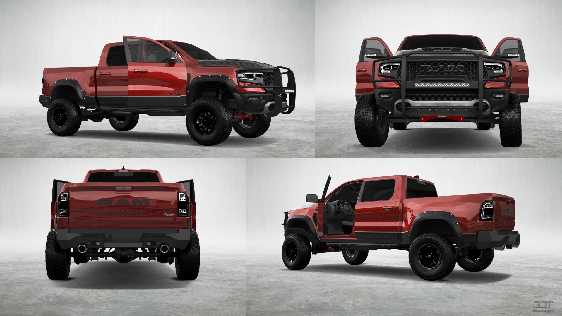 Dodge Ram 1500 TRX 4 Door pickup truck 2021