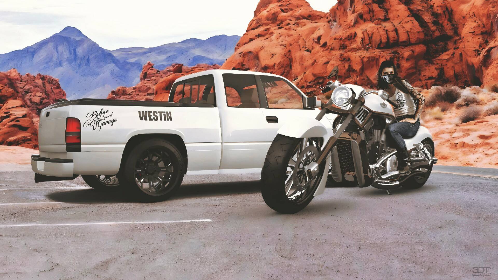 Harley-Davidson Custom Chopper Cruiser 2011