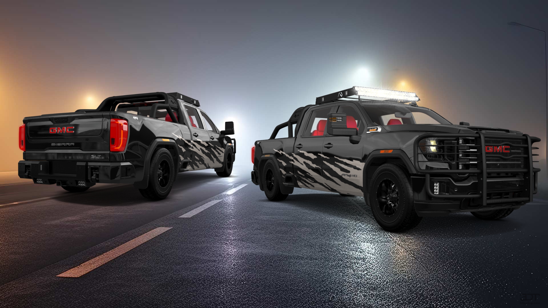 GMC Sierra 2500 HD 4 Door pickup truck 2020 tuning