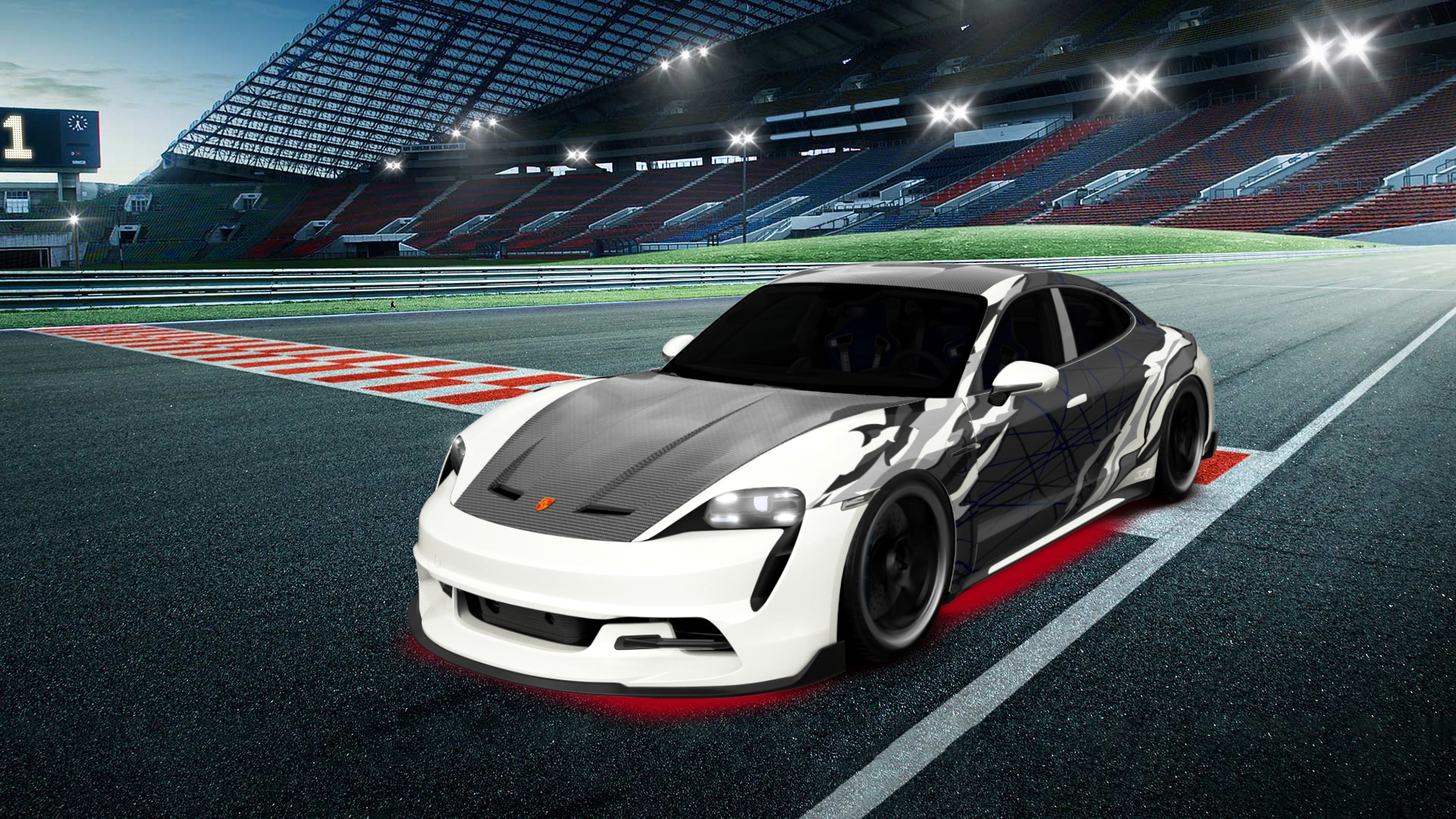 Porsche Taycan 4 Door Saloon 2019 tuning