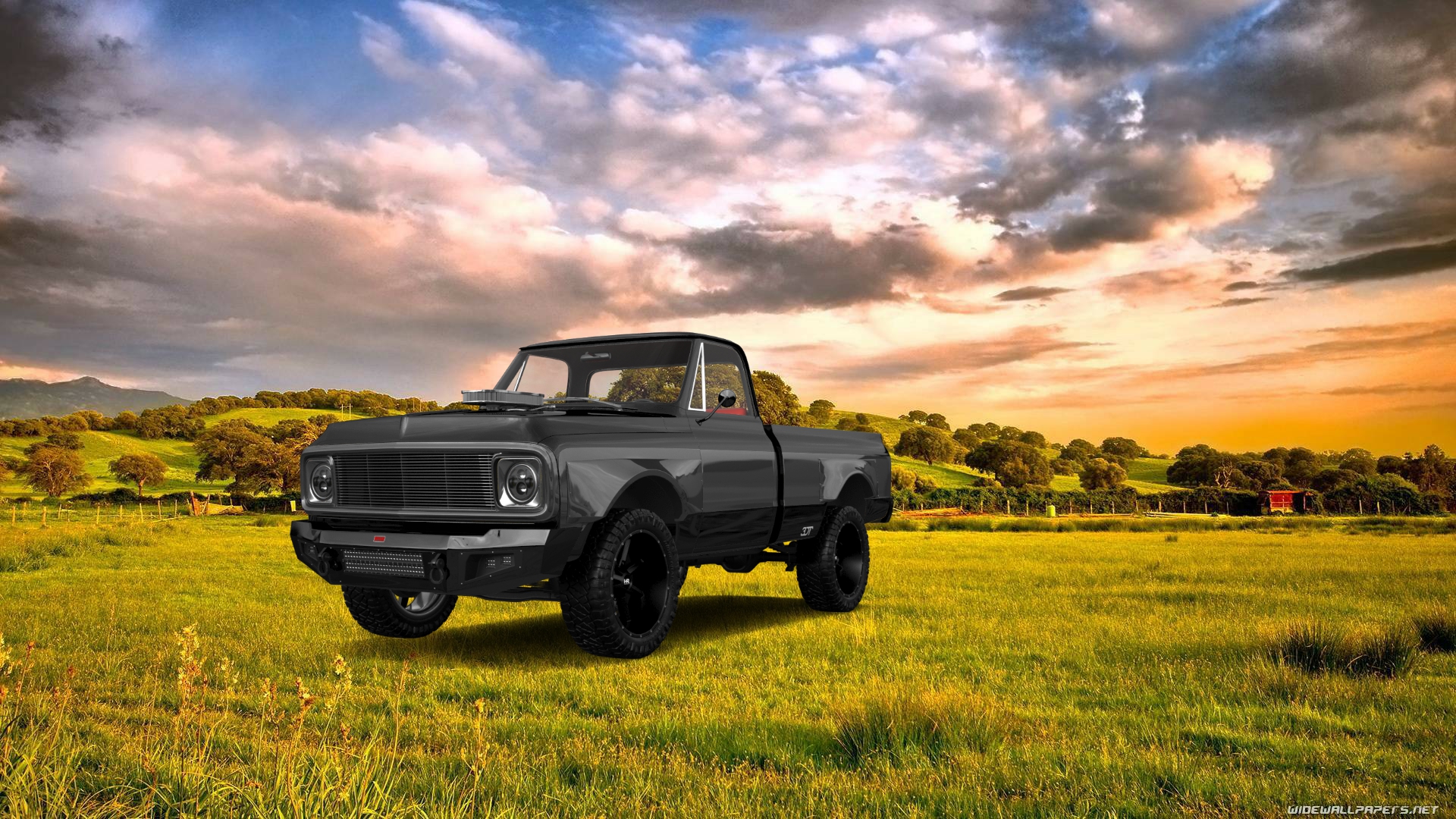 Chevrolet C-10 Cheyenne 2 Door pickup truck 1972