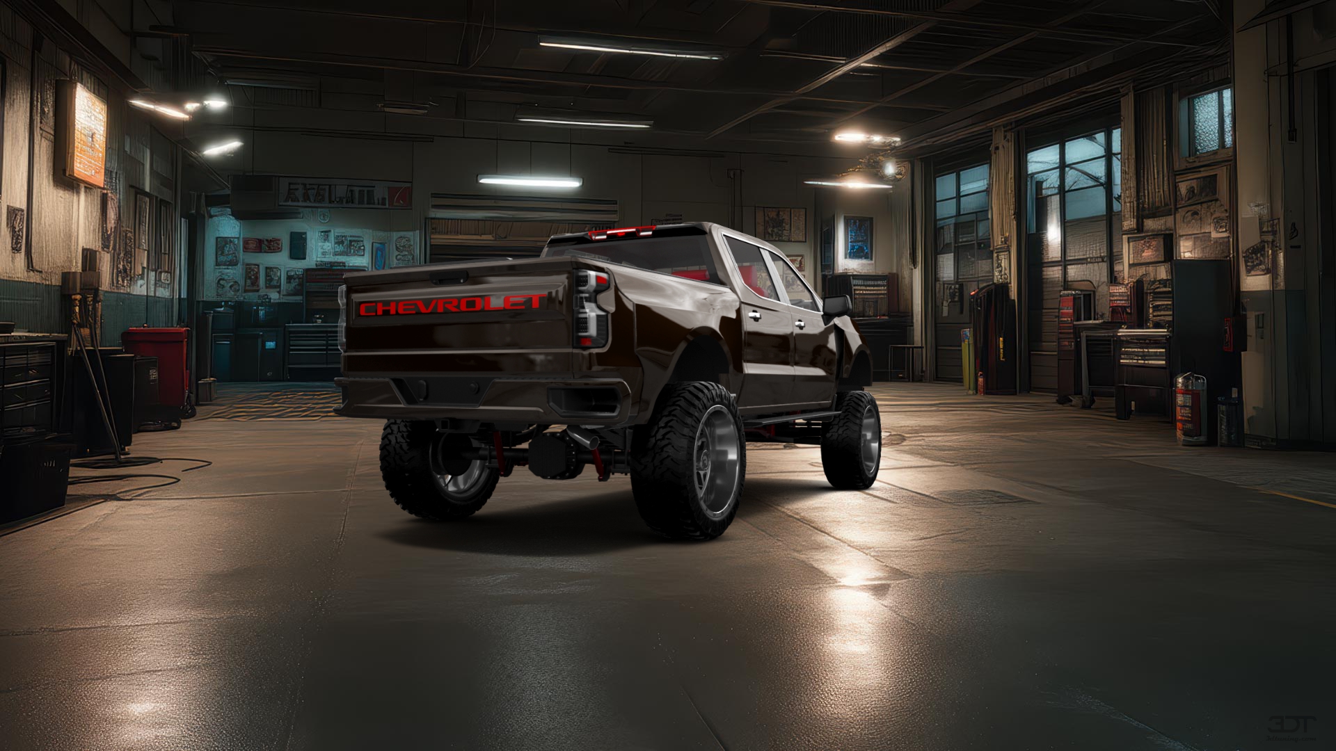 Chevrolet Silverado 1500 Crew Cab 5.8 ft box 4 Door pickup truck 2023 tuning