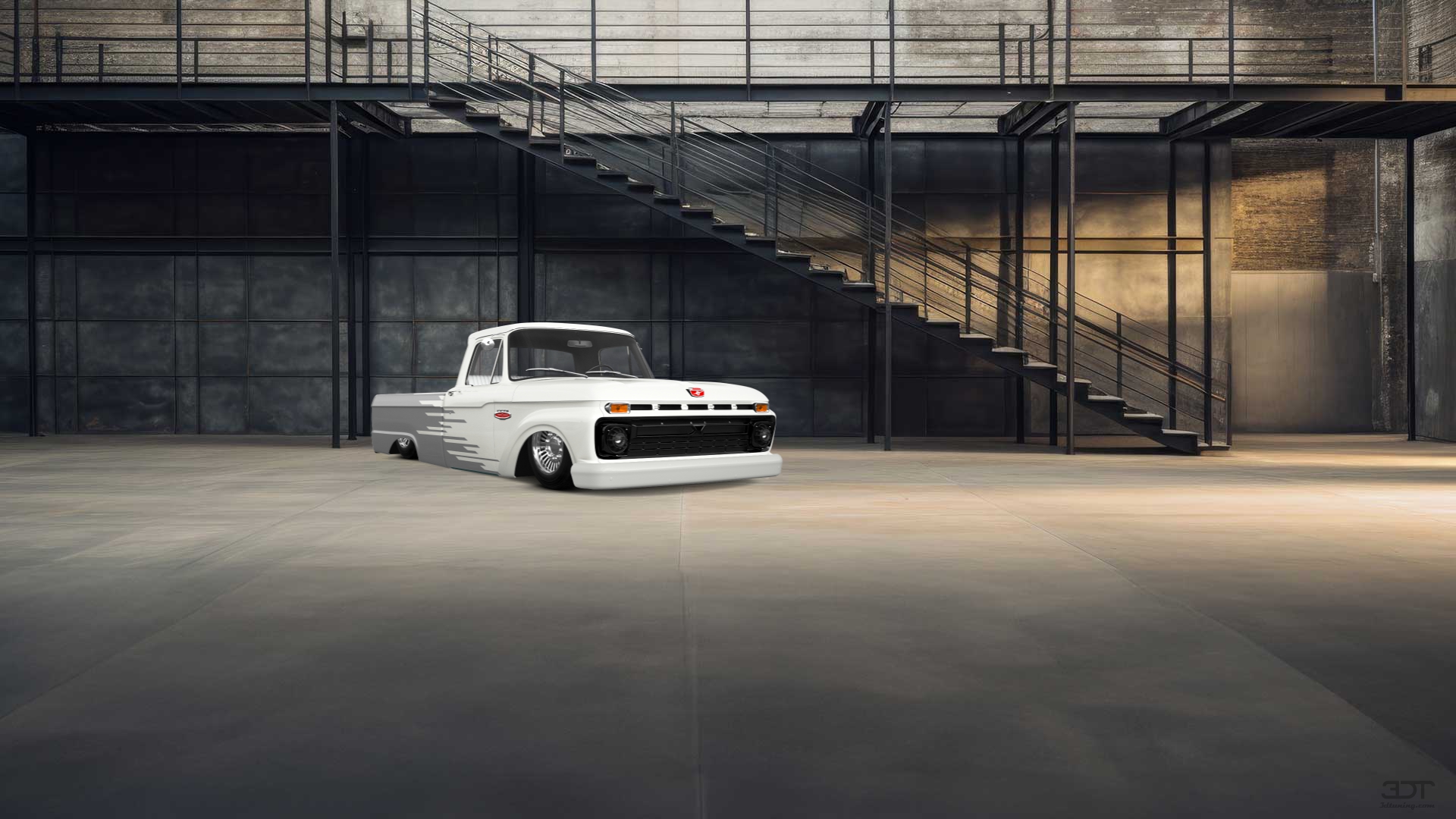Ford F-100 Custom Cab 2 Door pickup truck 1966