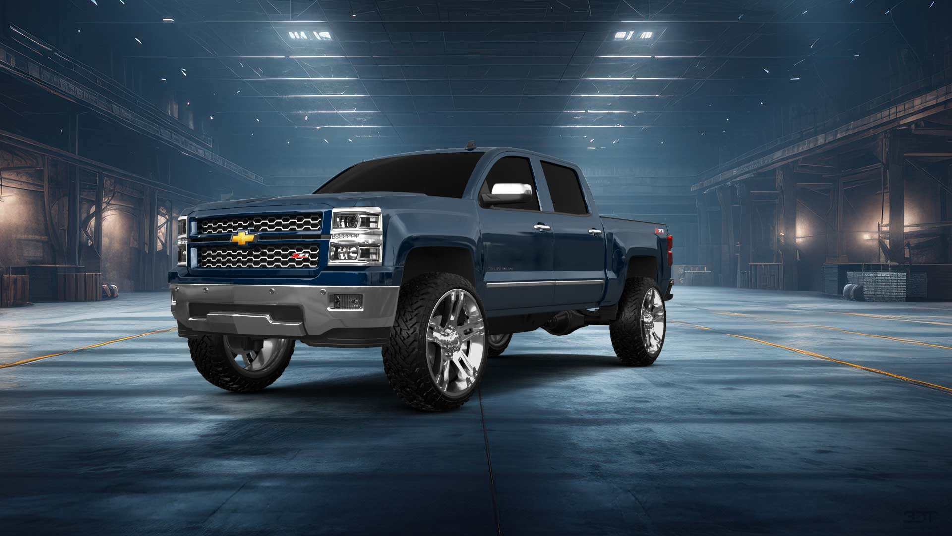 Chevrolet Silverado 1500 4 Door pickup truck 2014 tuning