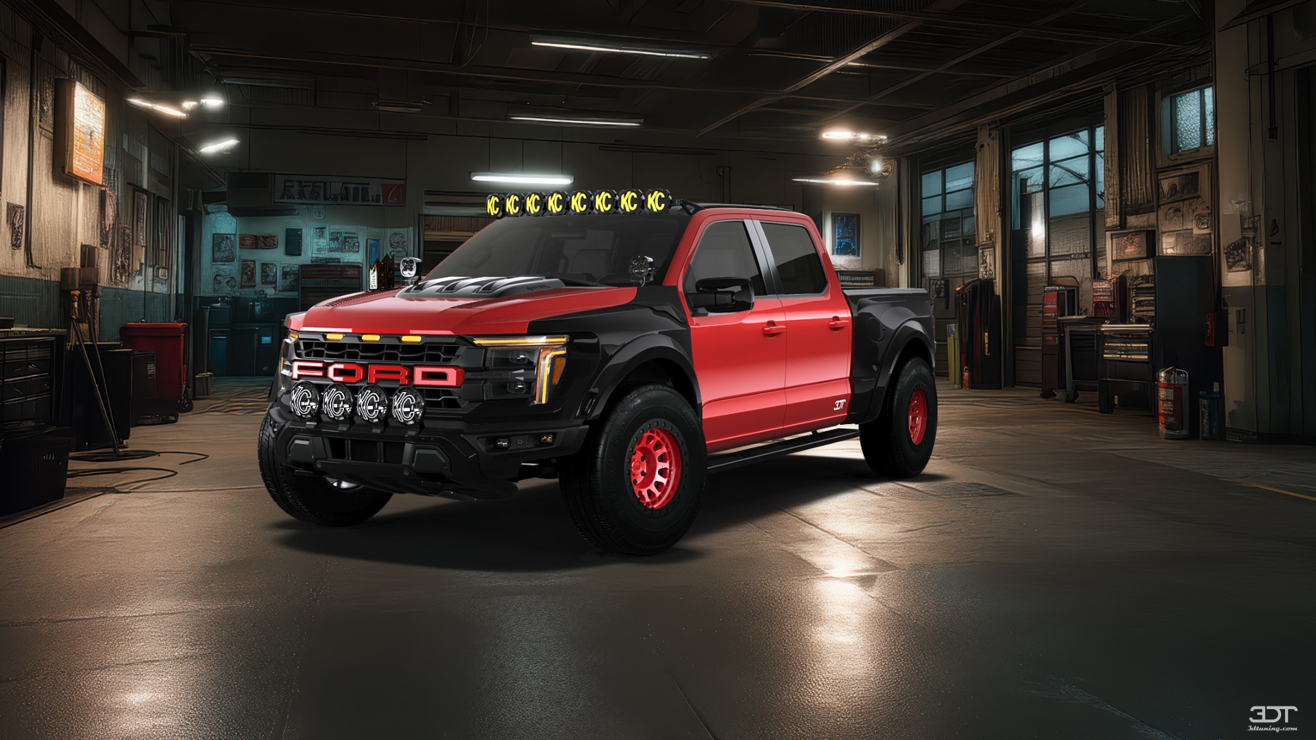 Ford F-150 Raptor 4 Door pickup truck 2024 tuning
