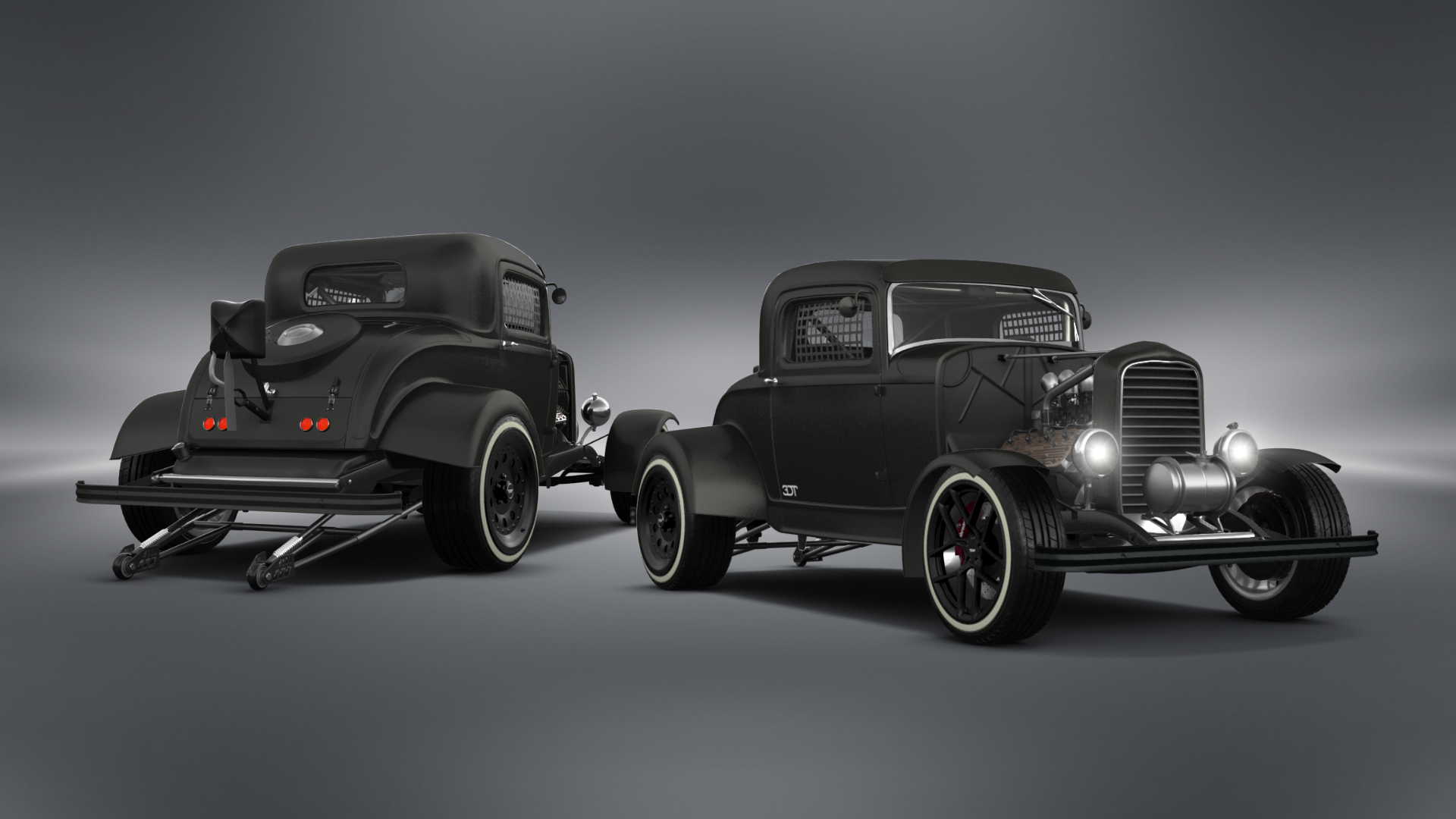 Ford Model B Deluxe 2 Door Coupe 1932
