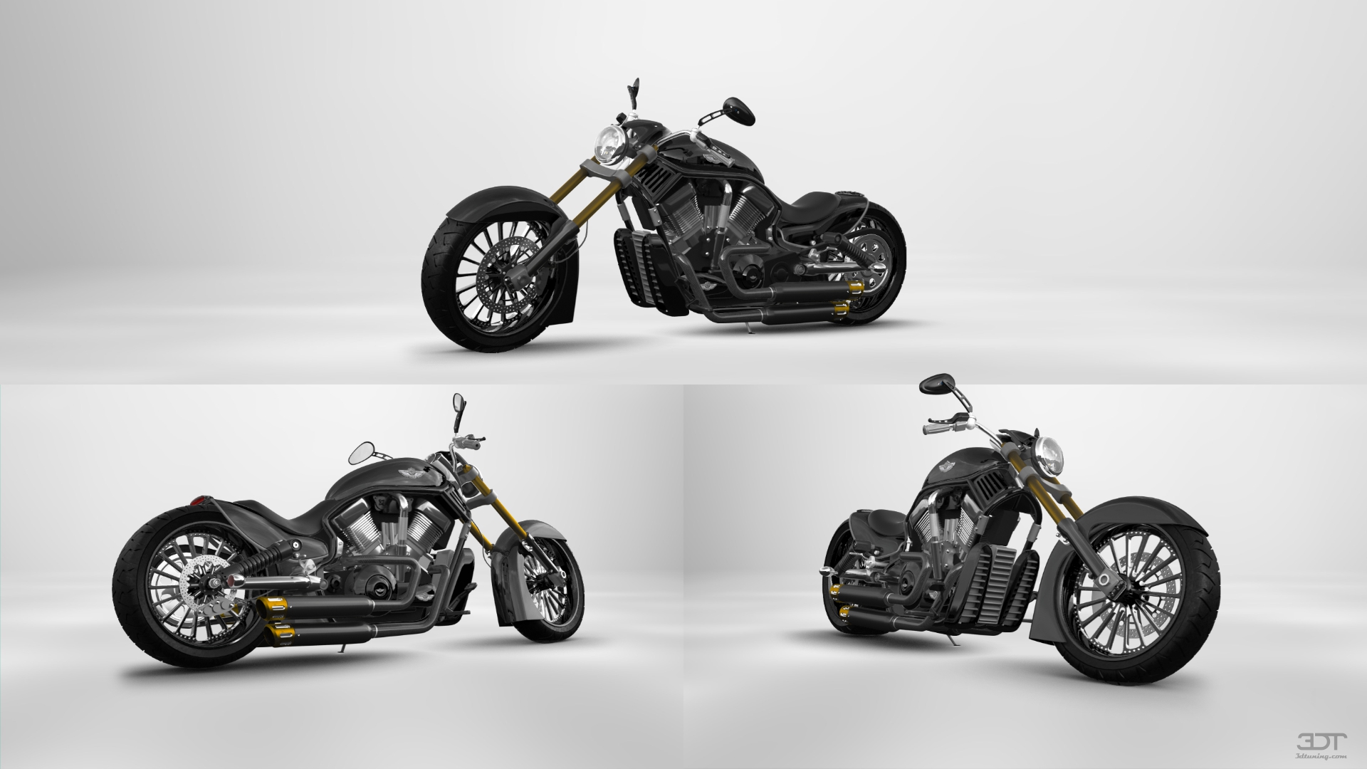 Harley-Davidson Custom Chopper Cruiser 2011 tuning