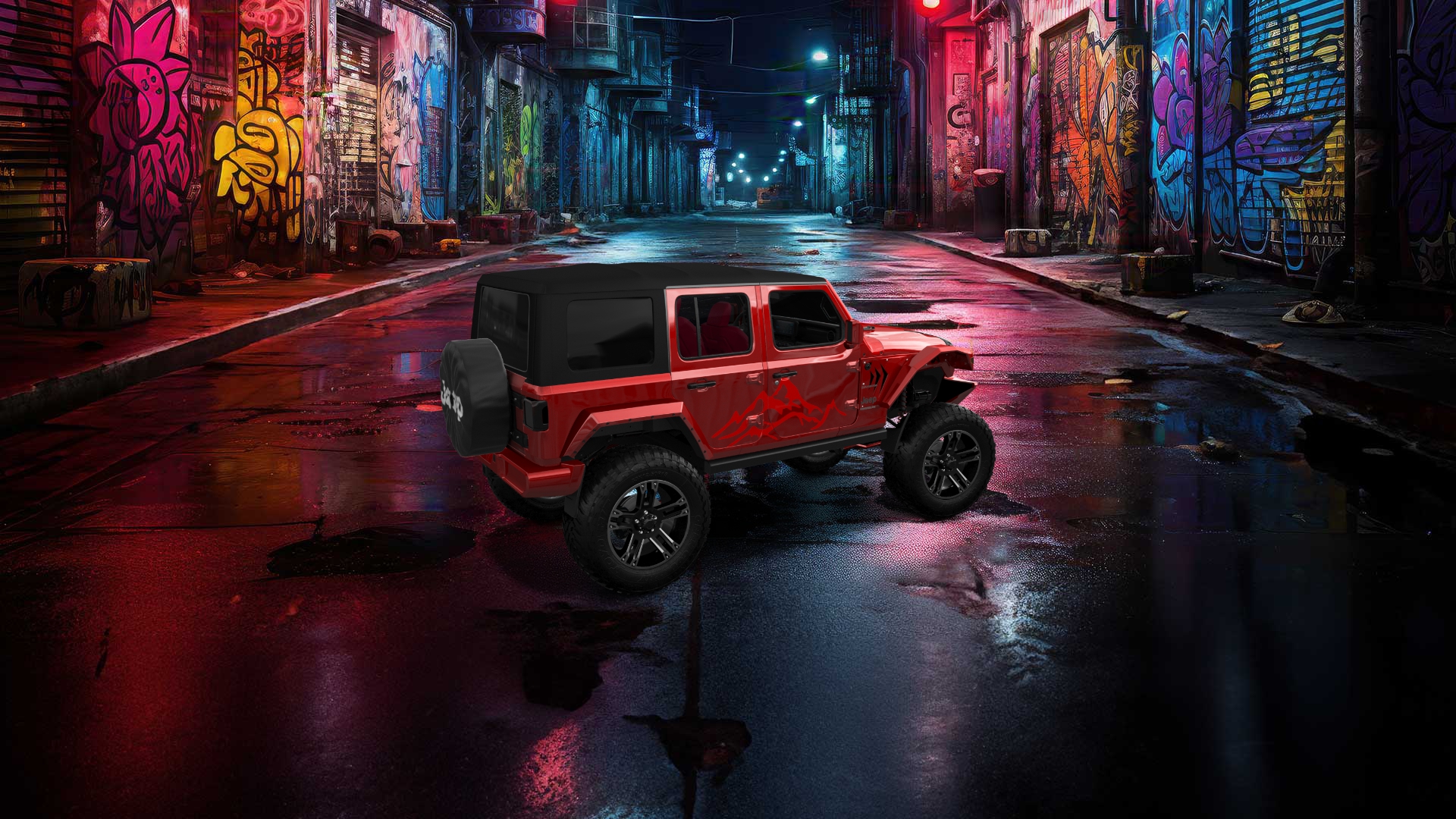 Jeep Wrangler JL 4 Door SUV 2024