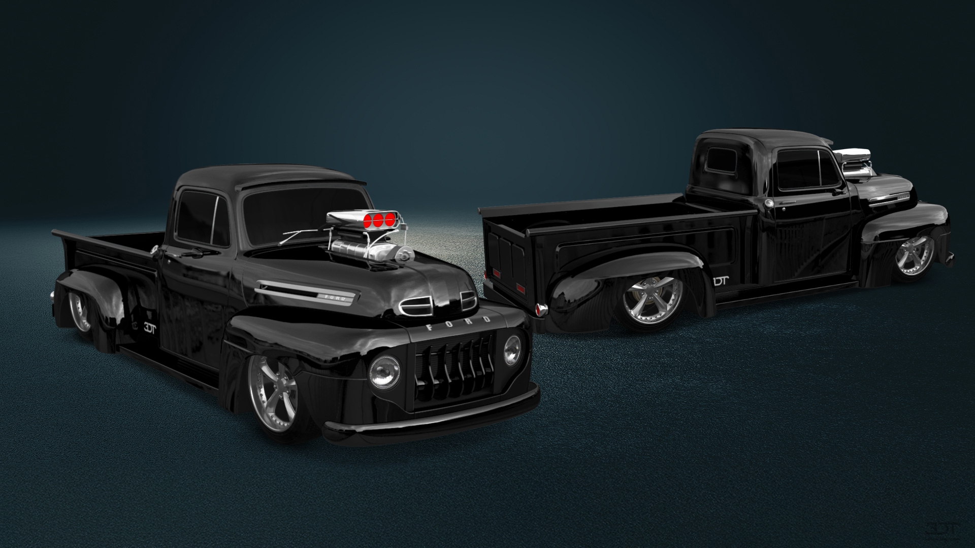 Ford F1 2 Door pickup truck 1949