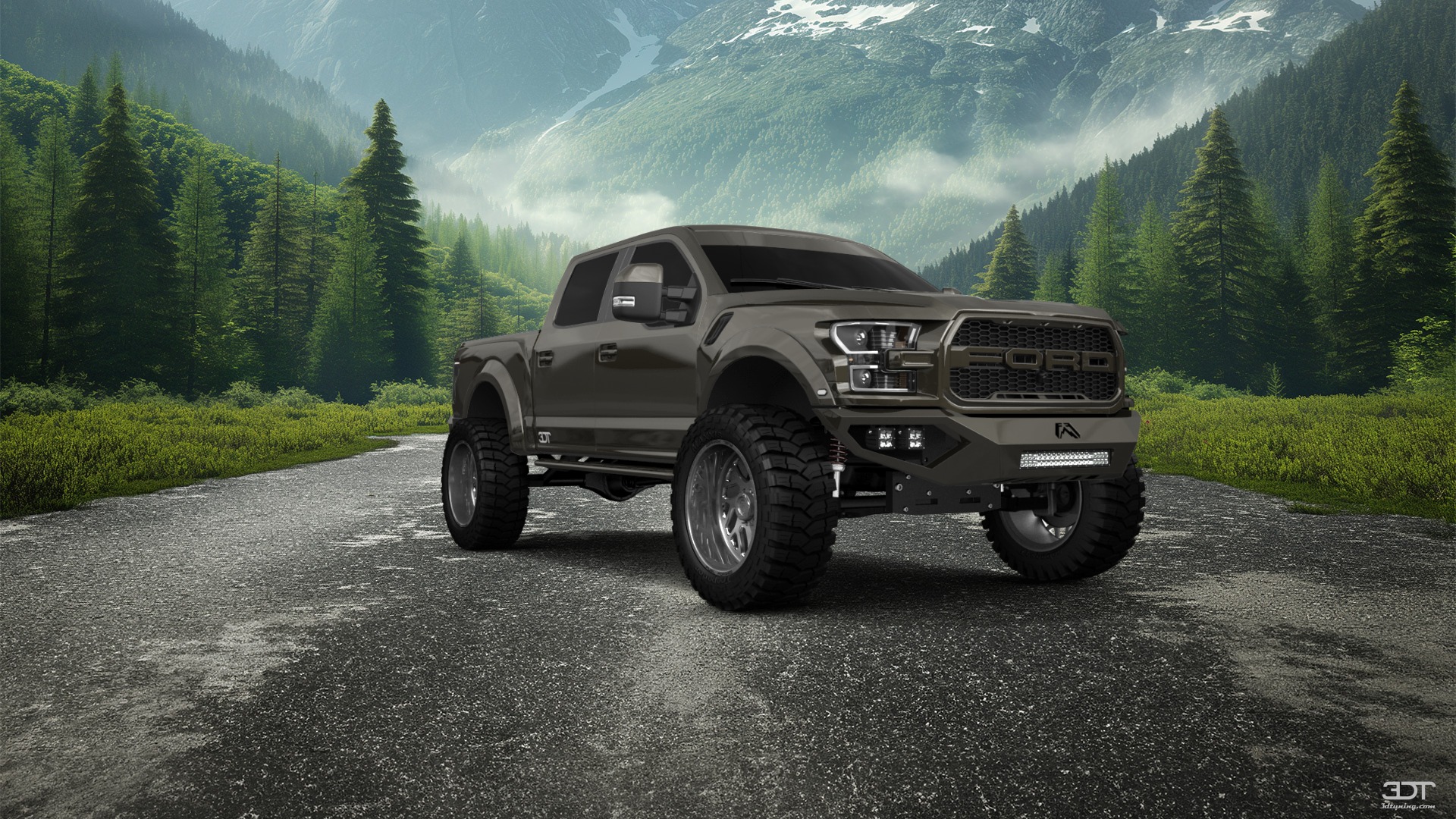 Tuning Ford F-150 Raptor 4 Door pickup truck 2017