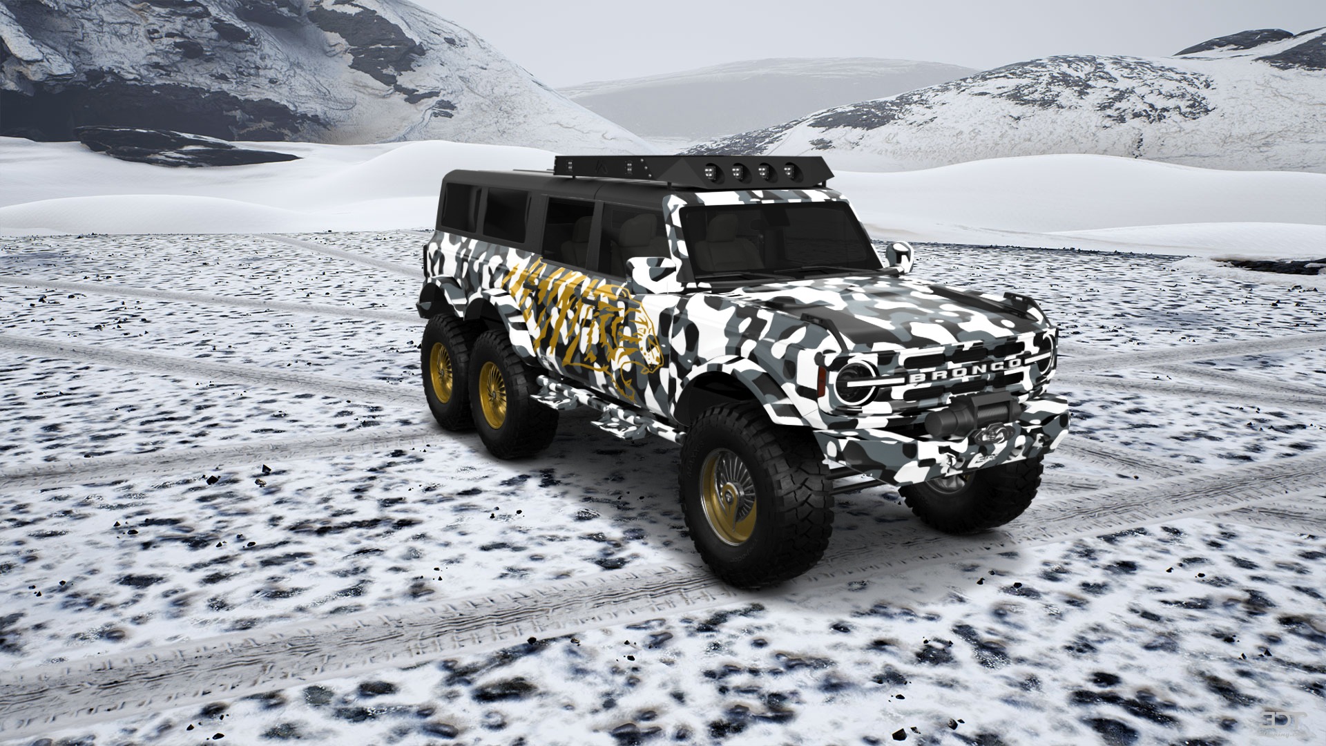Ford Bronco 6X6 4 Door pickup truck 2021
