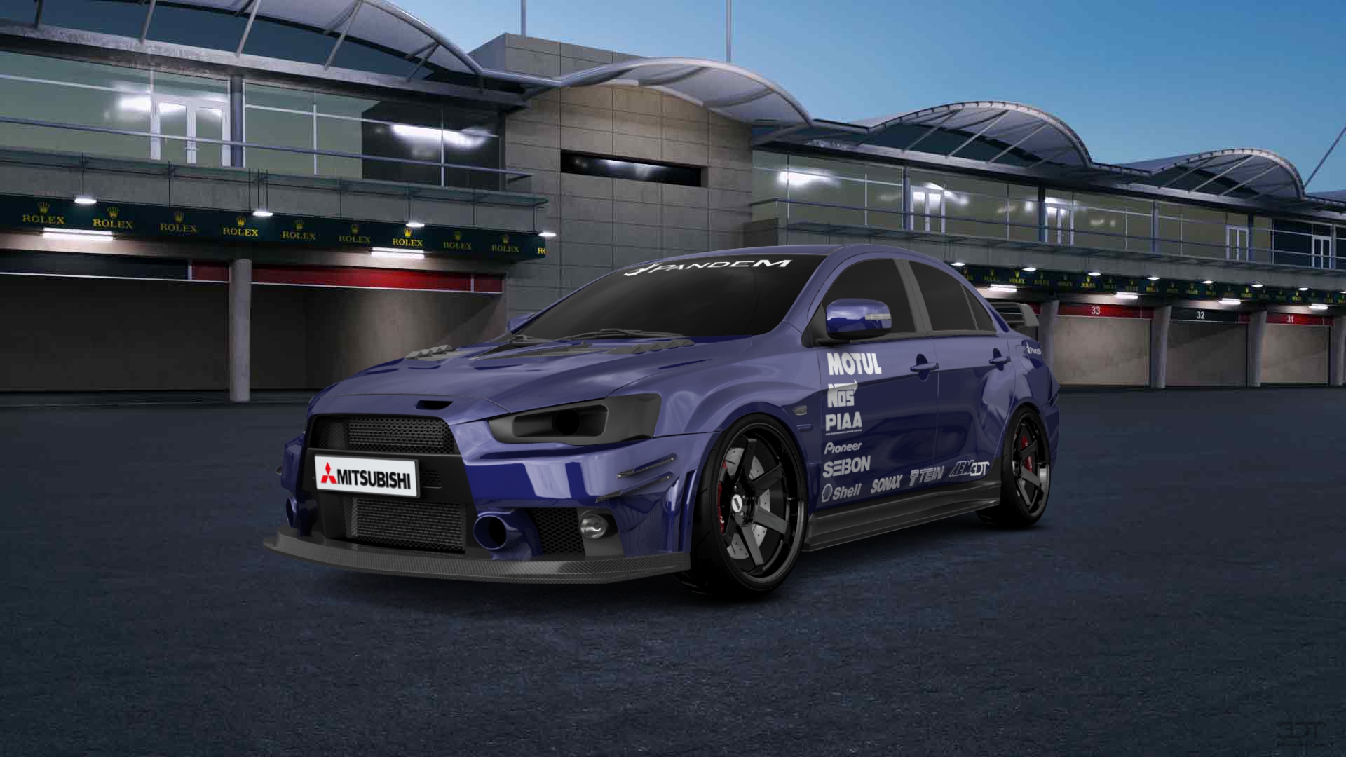 Mitsubishi Lancer Evolution X Sedan 2008