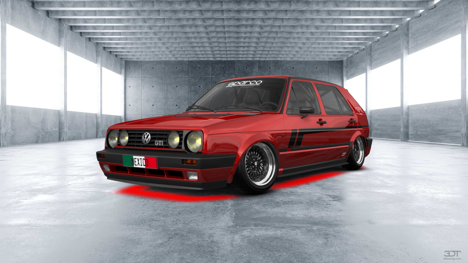 Volkswagen Golf Mk2 5 Door Hatchback 1983 tuning