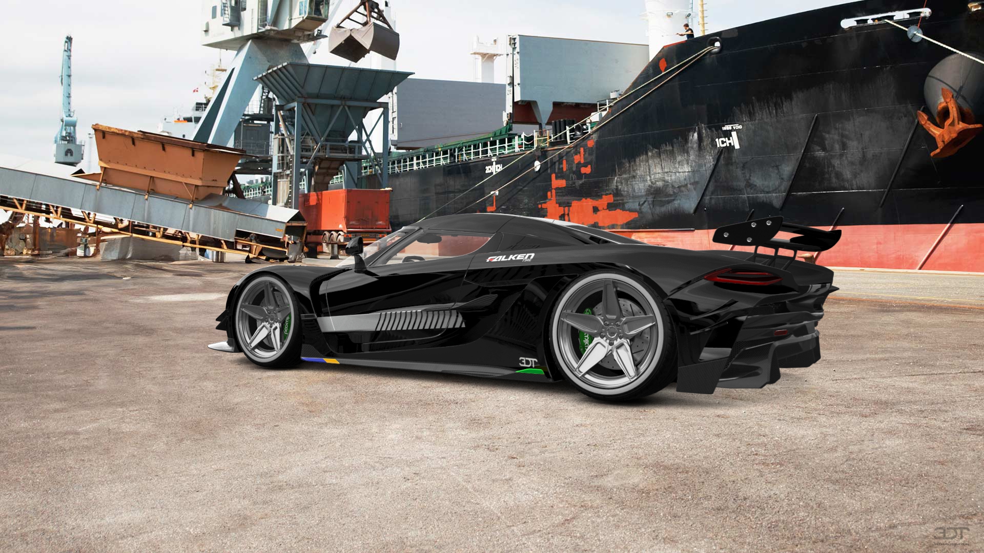 Koenigsegg Jesko 2 door targa top 2020