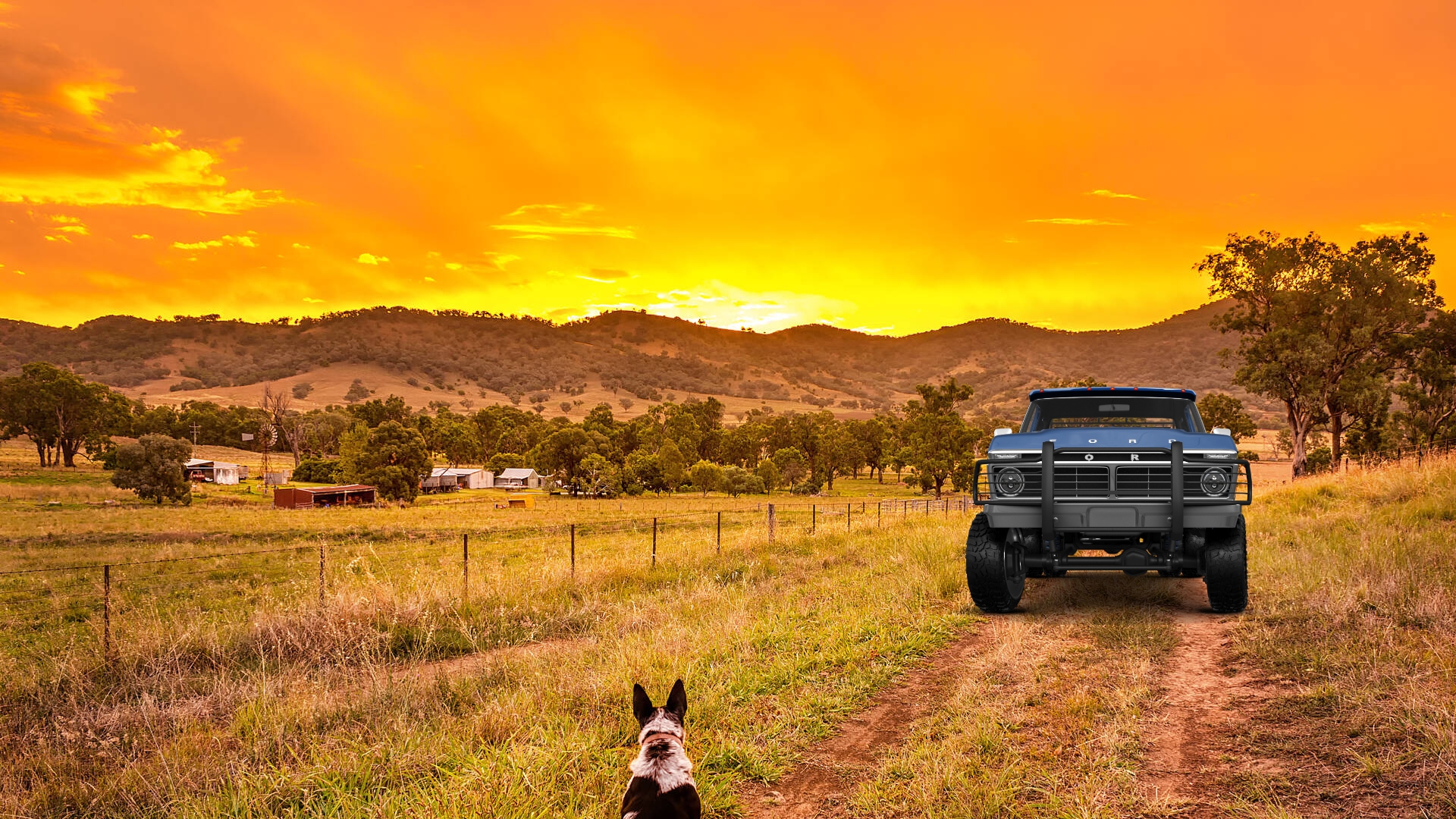 Ford F-350 Dually 4 Door pickup truck 1973 tuning