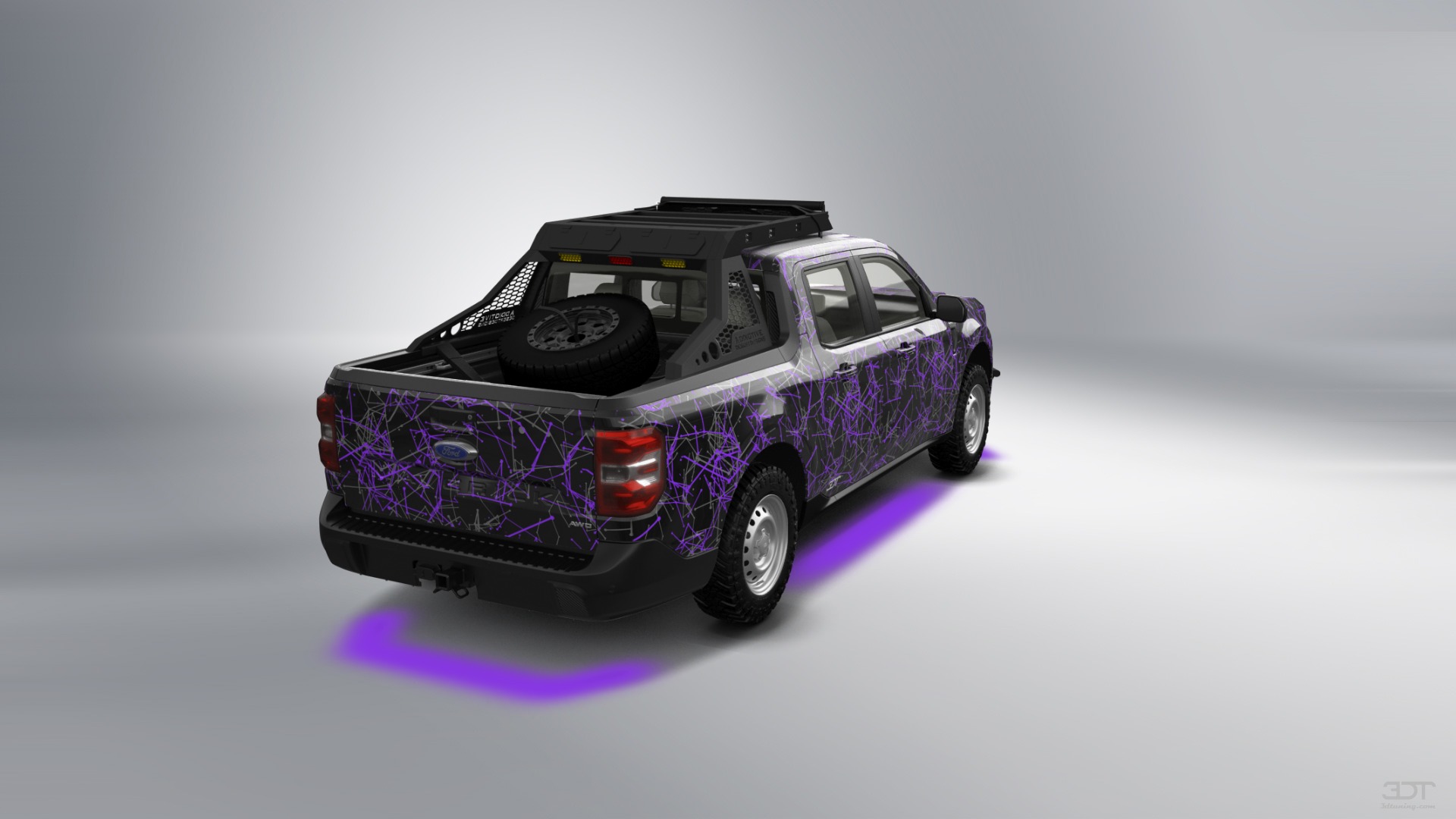 Ford Maverick 4 Door pickup truck 2022 tuning