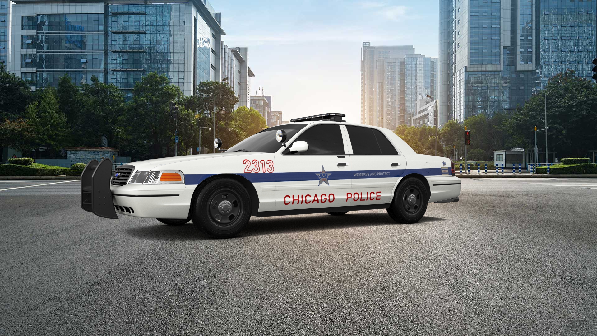 Ford Police Interceptor Chicago Police Department 2012