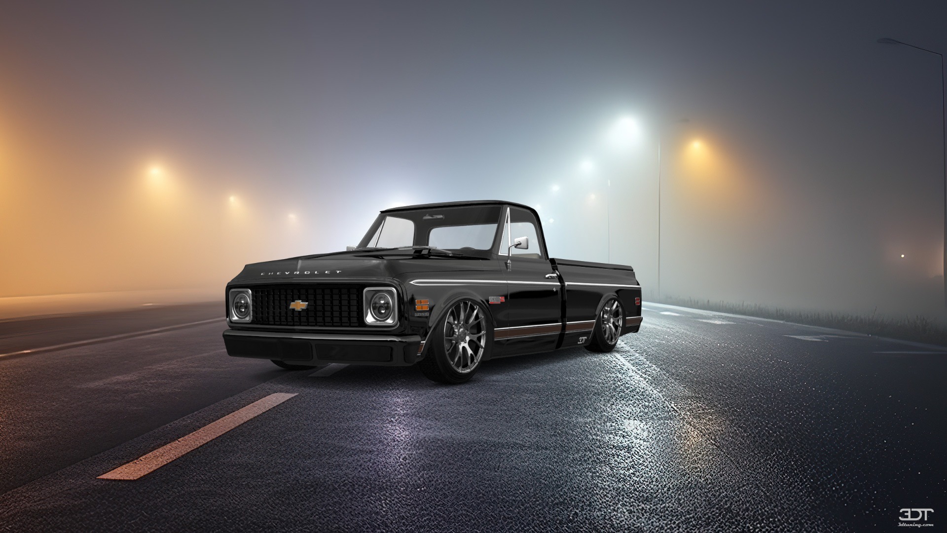 Chevrolet C-10 Cheyenne 2 Door pickup truck 1972 Images