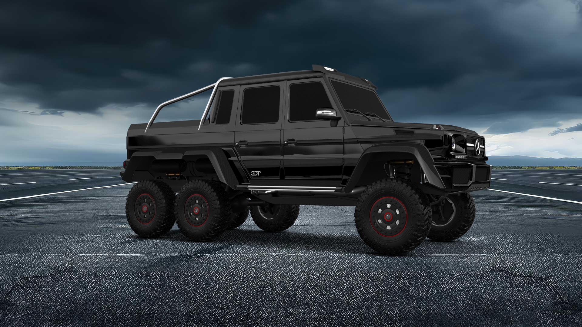 Mercedes G 63 AMG 6x6 4 Door pickup truck 2013