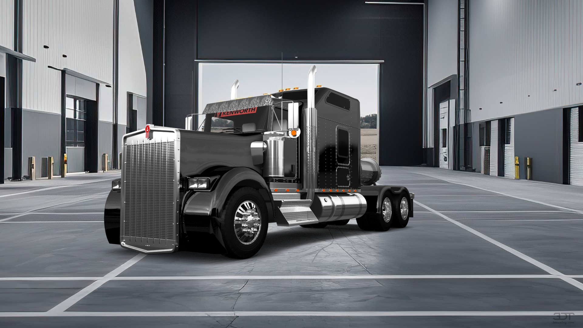 Kenworth W900 Sleeper Cab Truck 2015 tuning