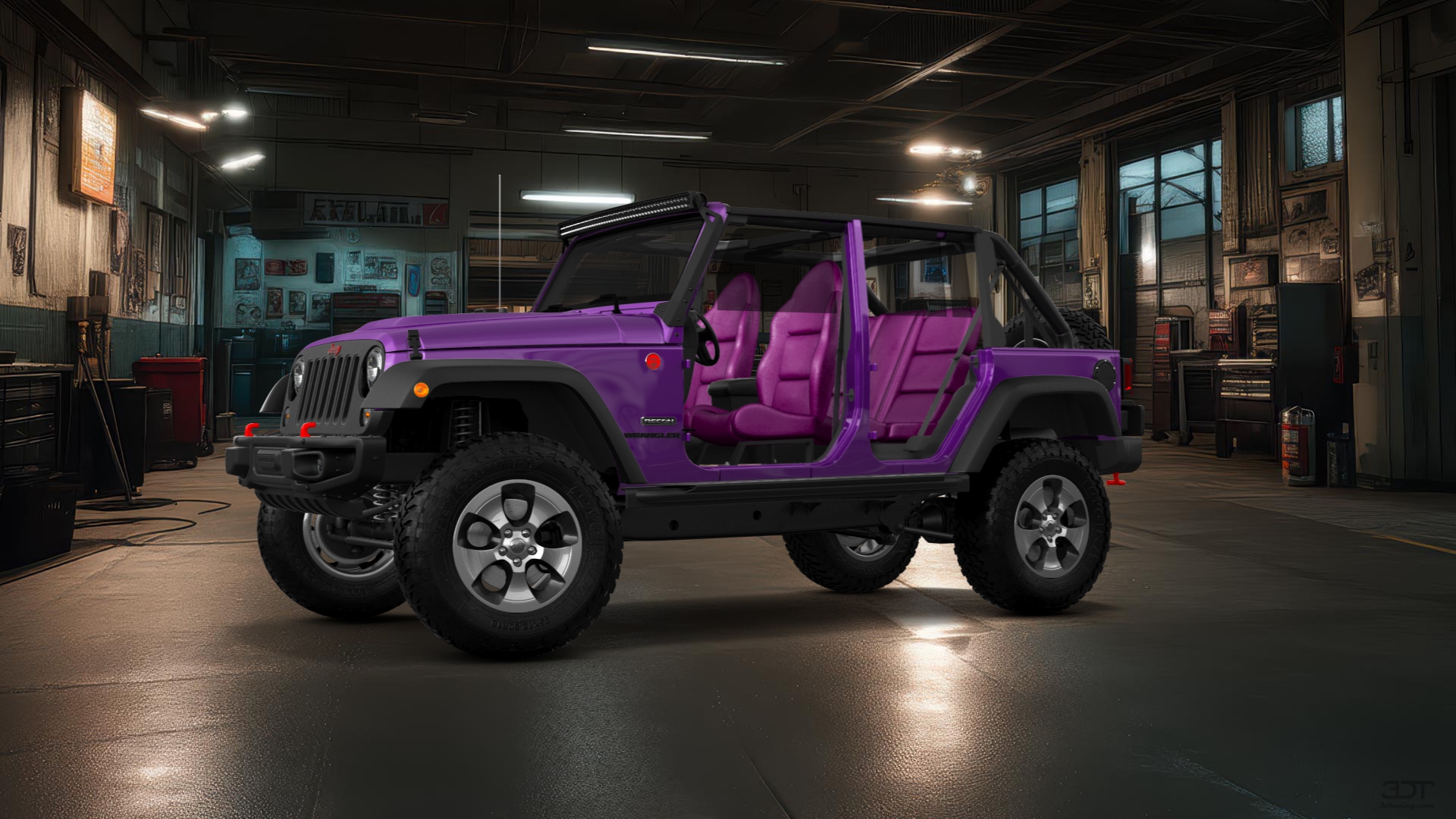 Jeep Wrangler Unlimited JK Rubicon Recon 4 Door SUV 2017 tuning