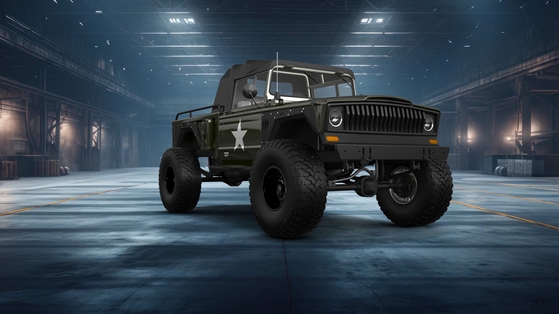 Jeep Kaiser M715 2 Door pickup truck 1968