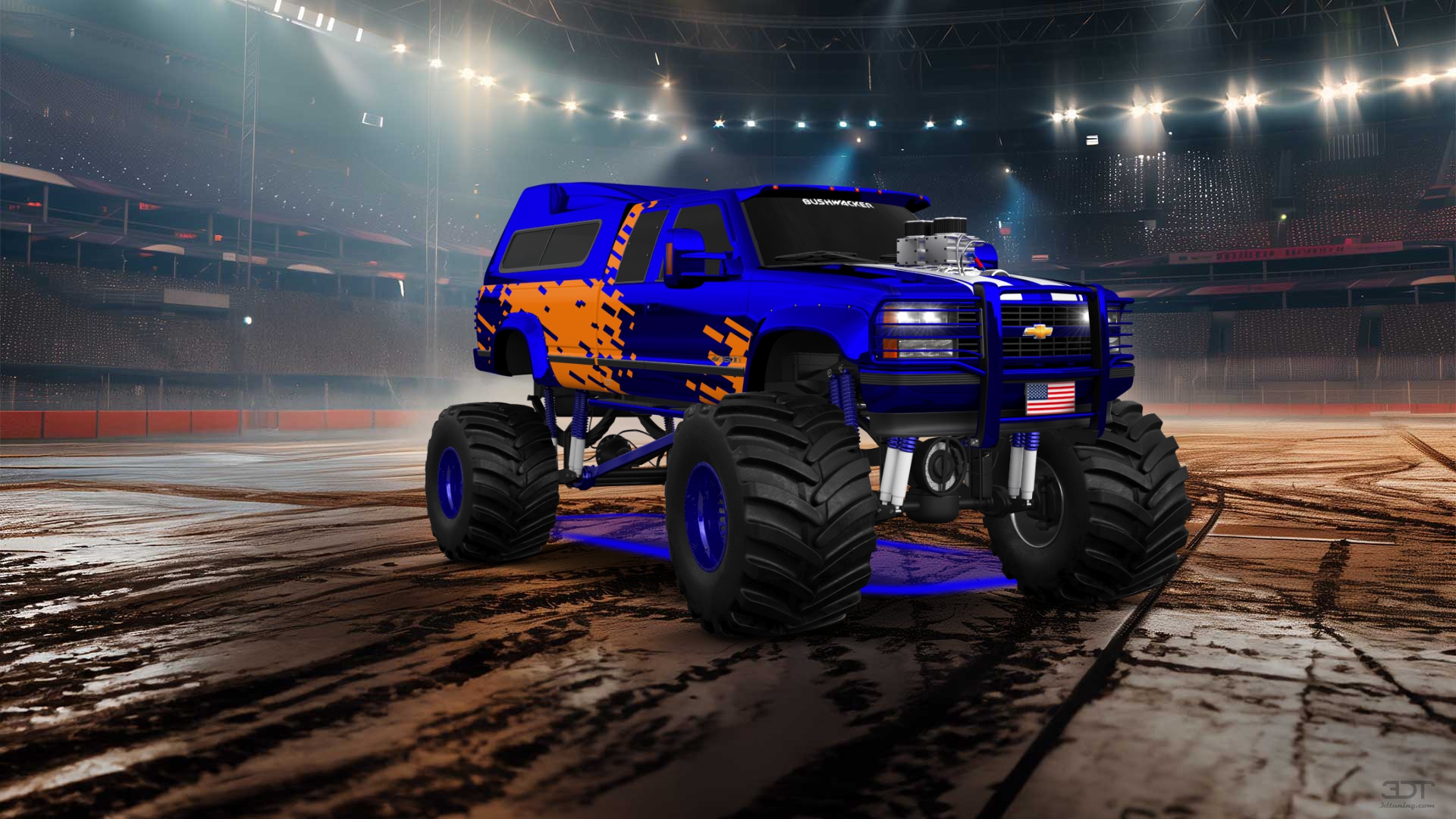 Chevrolet K3500 Extended Cab Pickup Truck 1988