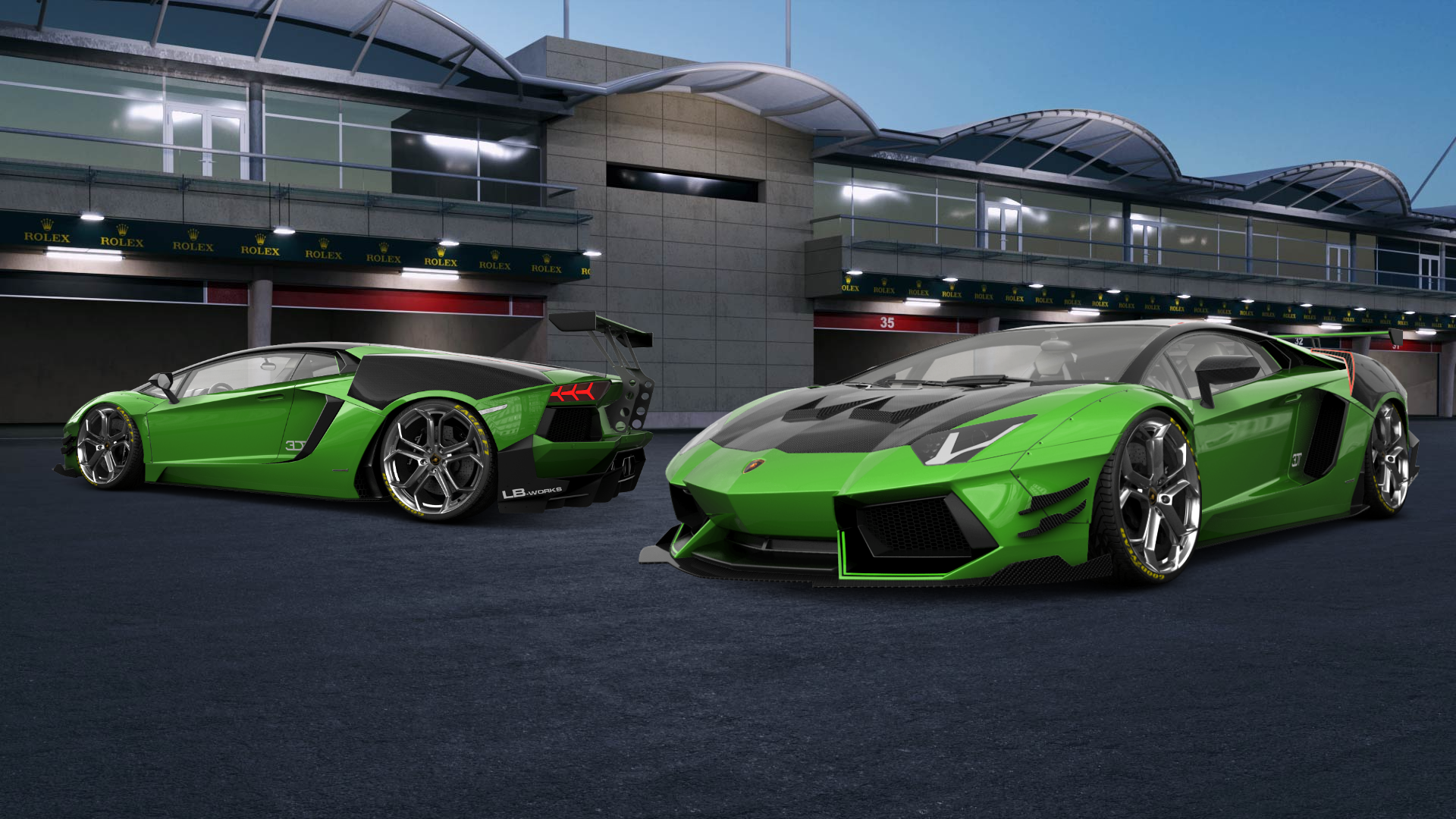 Lamborghini Aventador 2 Door Coupe 2012