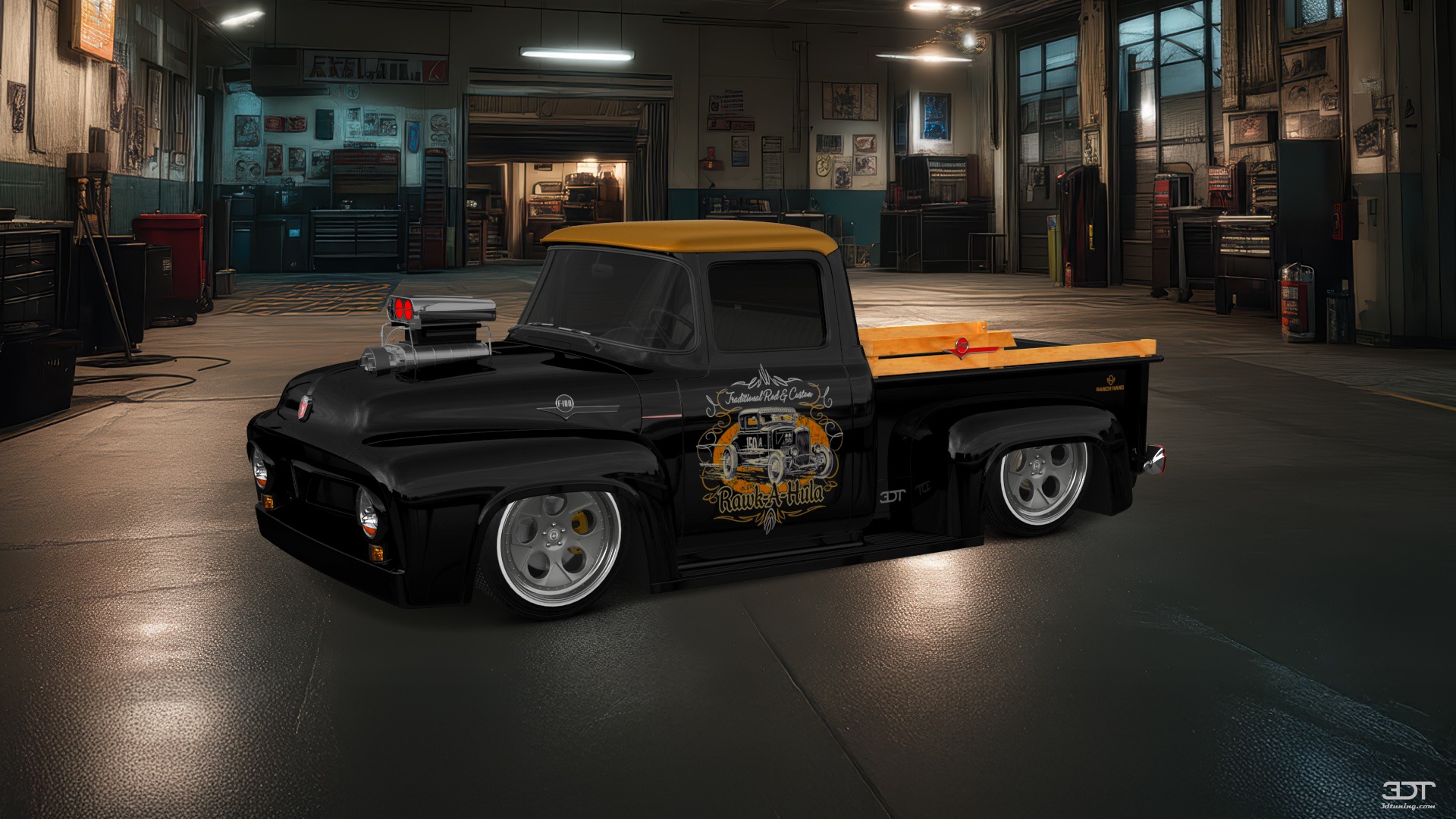 Ford F-100 2 Door truck 1956 Images