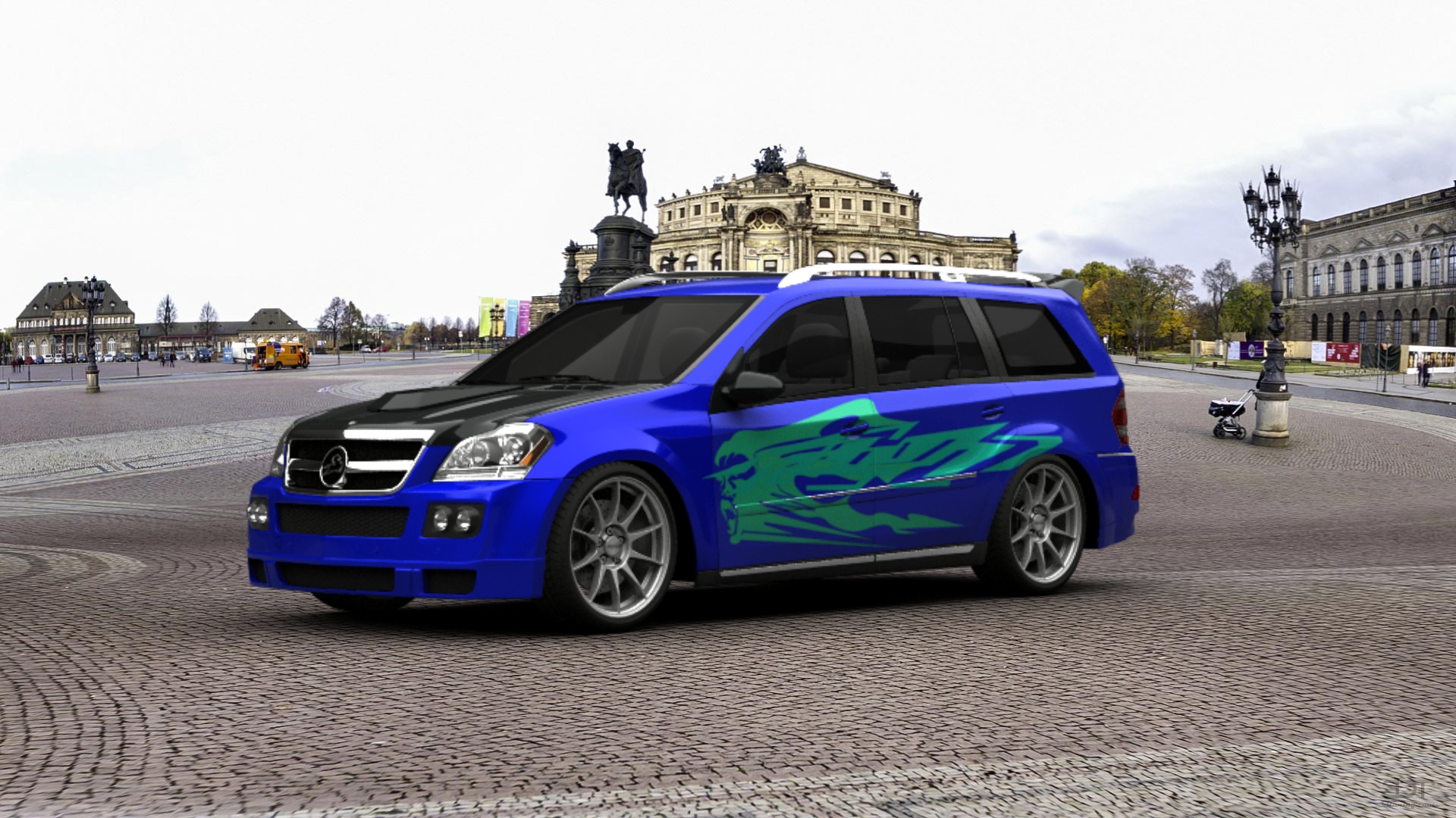 Mercedes GL class SUV 2010 tuning