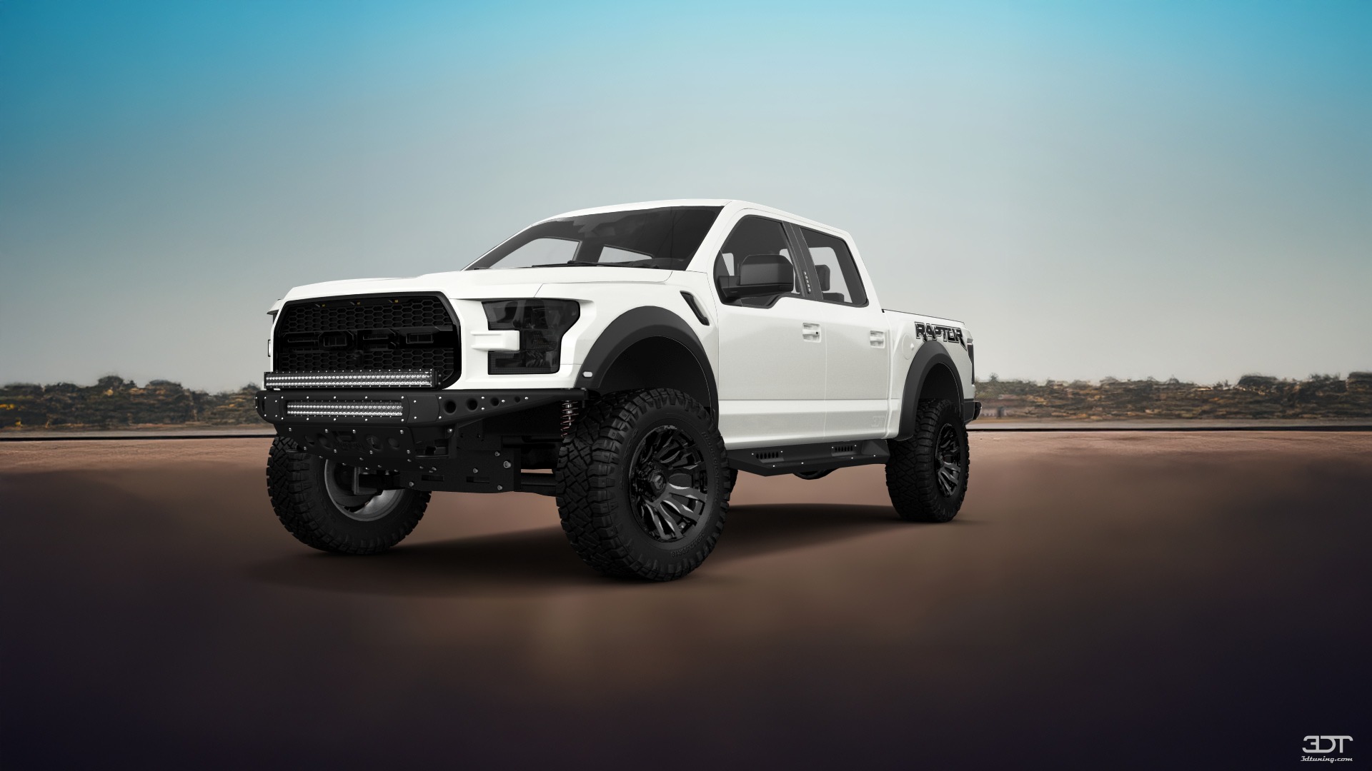 Ford F-150 Raptor 4 Door pickup truck 2017 tuning
