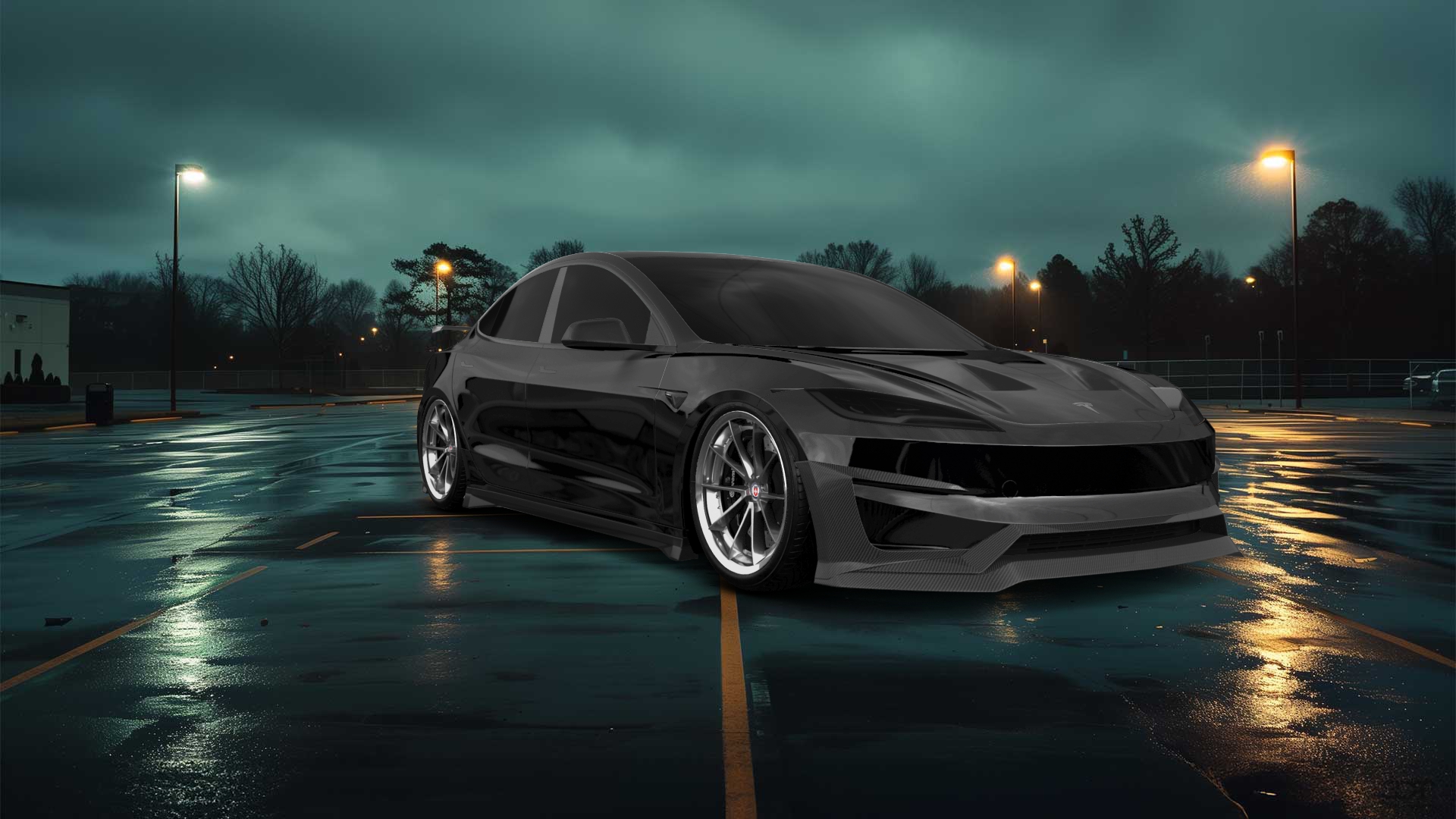 Tesla Model 3 4 Door Saloon 2023 tuning