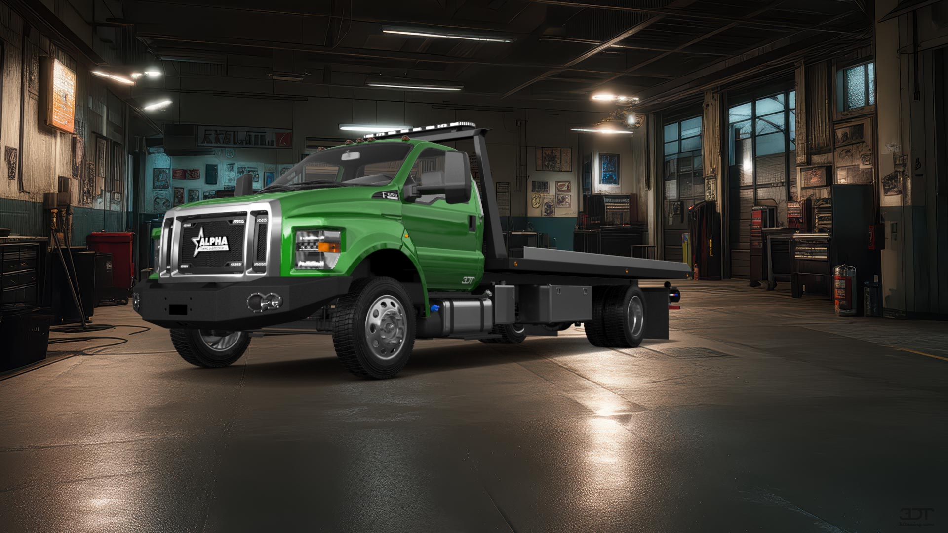 Ford F-650 Tow Truck Pickup 2016 tuning
