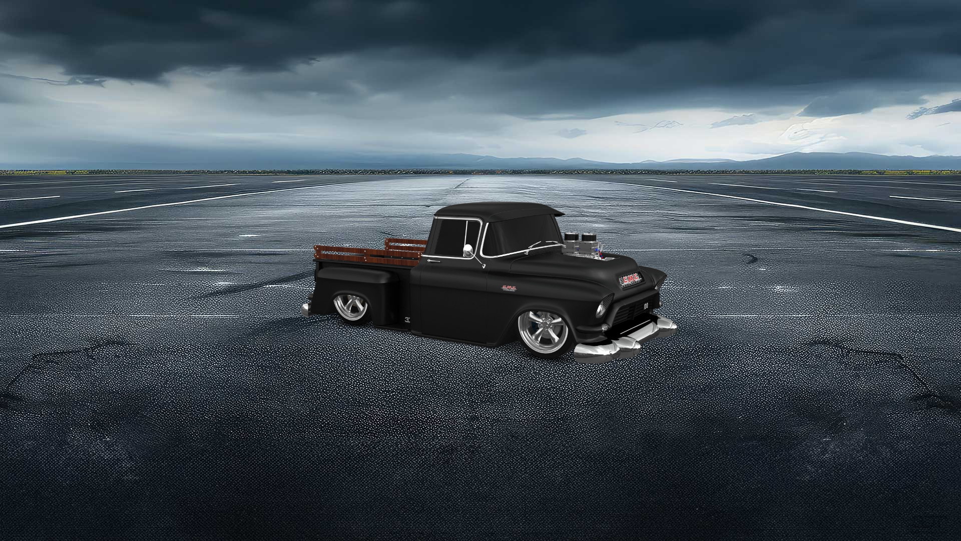 GMC 100 Stepside 2 Door pickup truck 1957