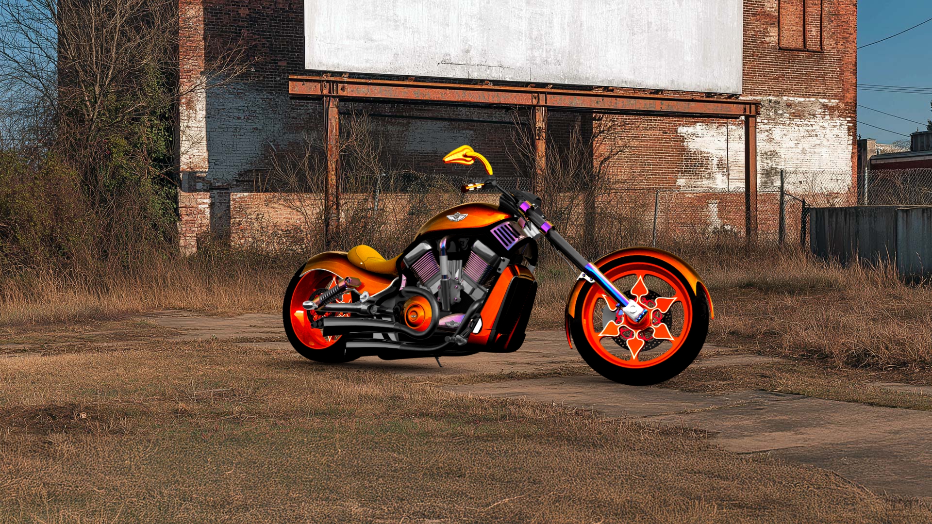 Harley-Davidson Custom Chopper Cruiser 2011 Images