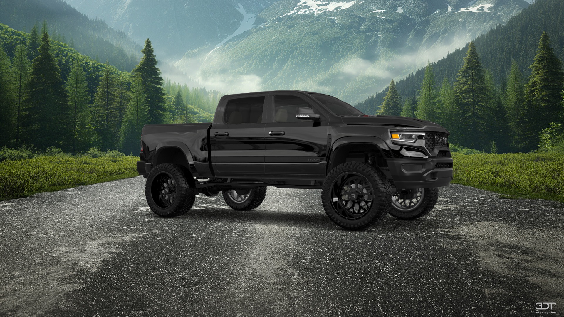 Dodge Ram 1500 TRX 4 Door pickup truck 2021 tuning