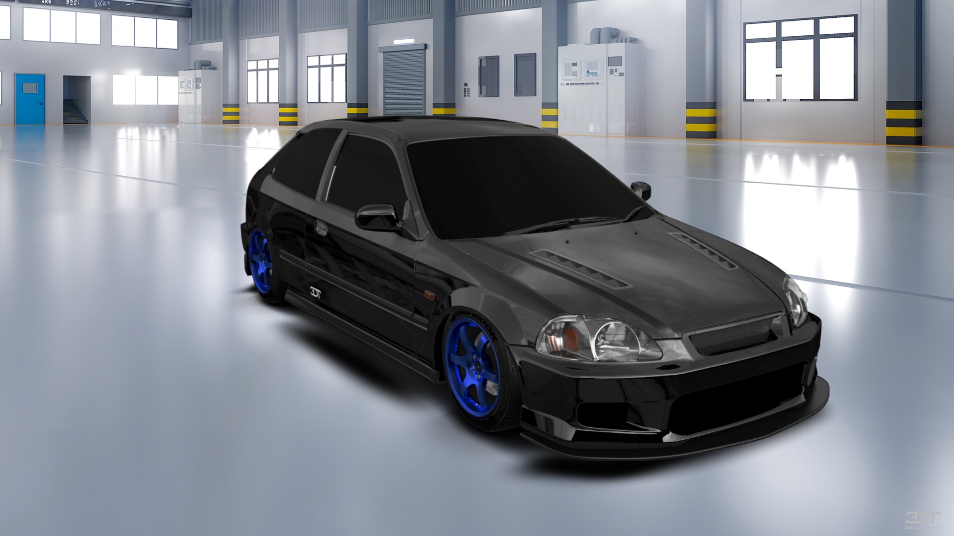Honda Civic 3 Door Hatchback 1997 tuning