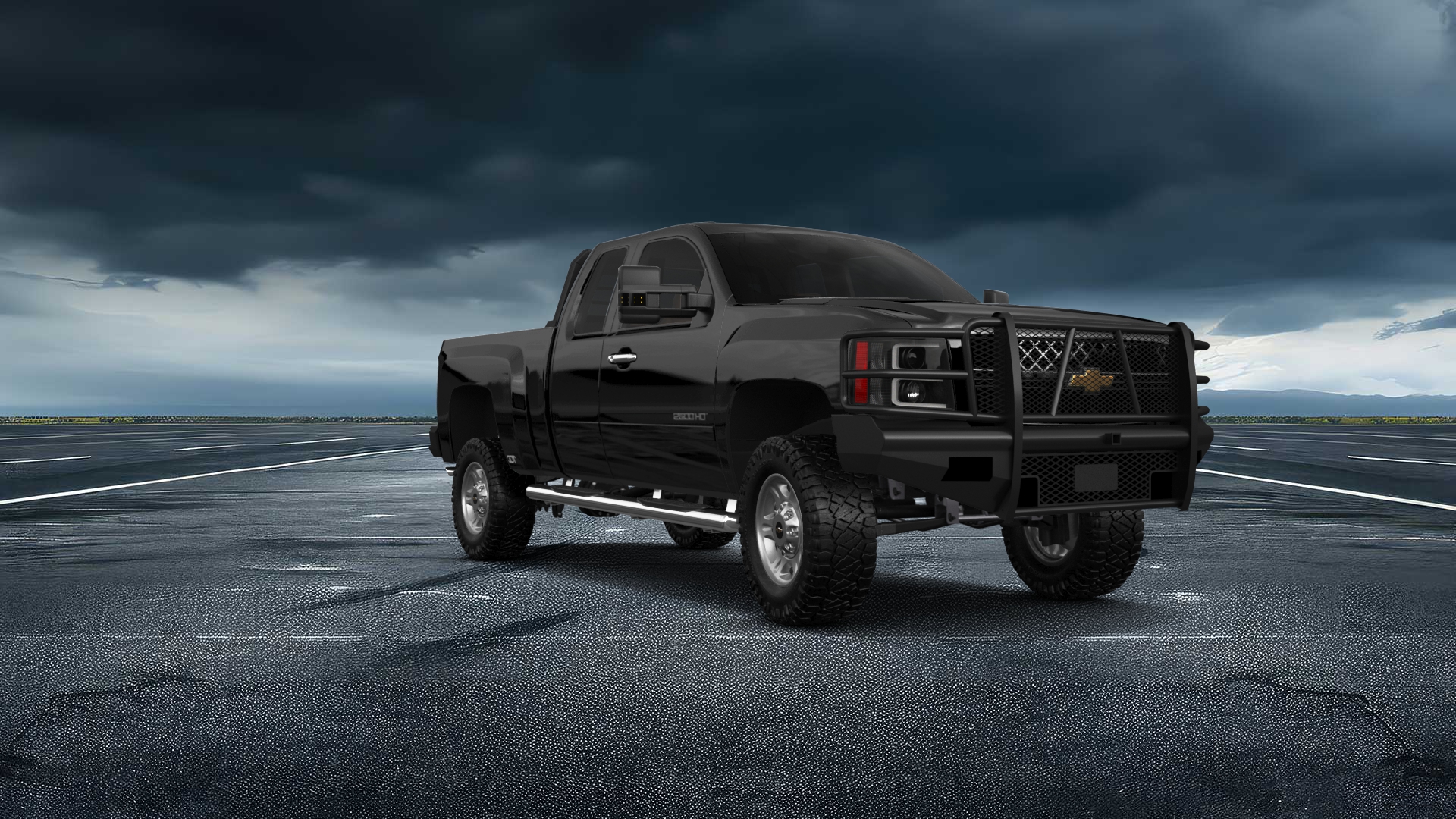 Chevrolet Silverado 2500 HD Extended Cab Pickup Truck 2007 tuning