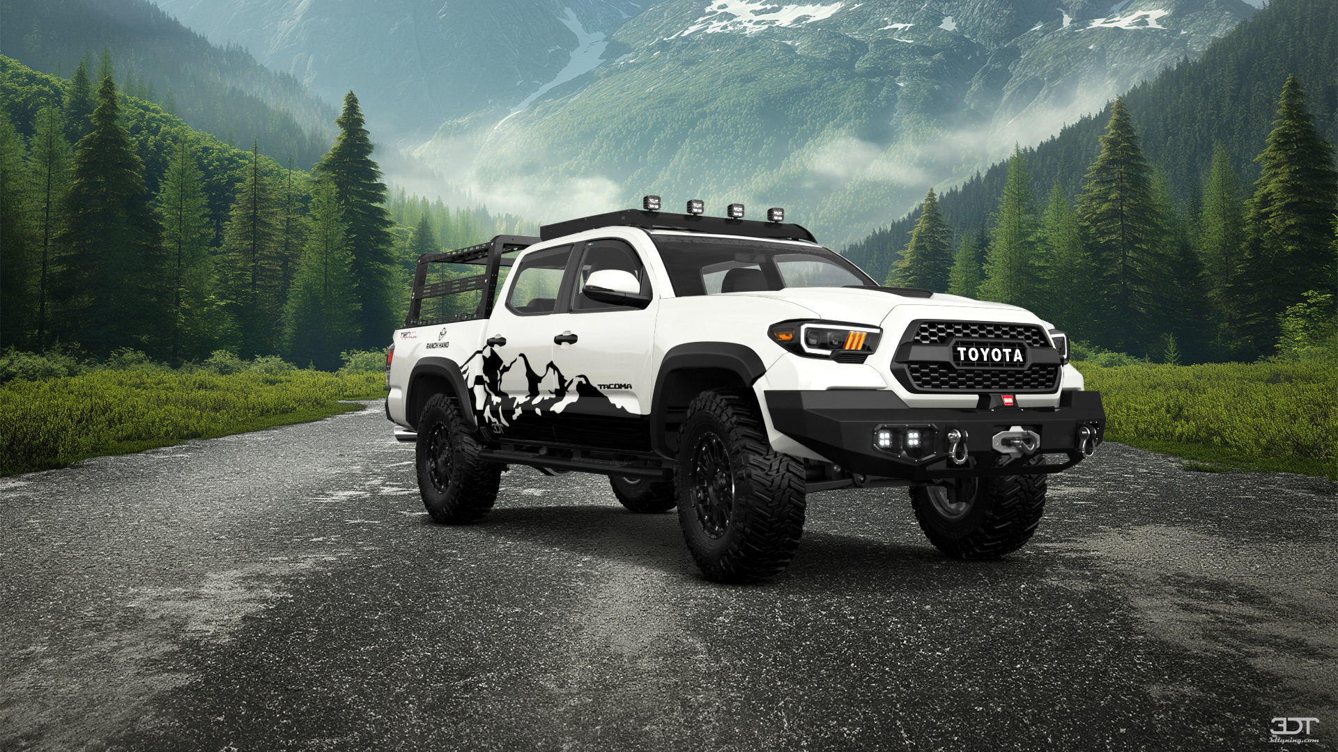 Toyota Tacoma 4 Door pickup truck 2018 tuning