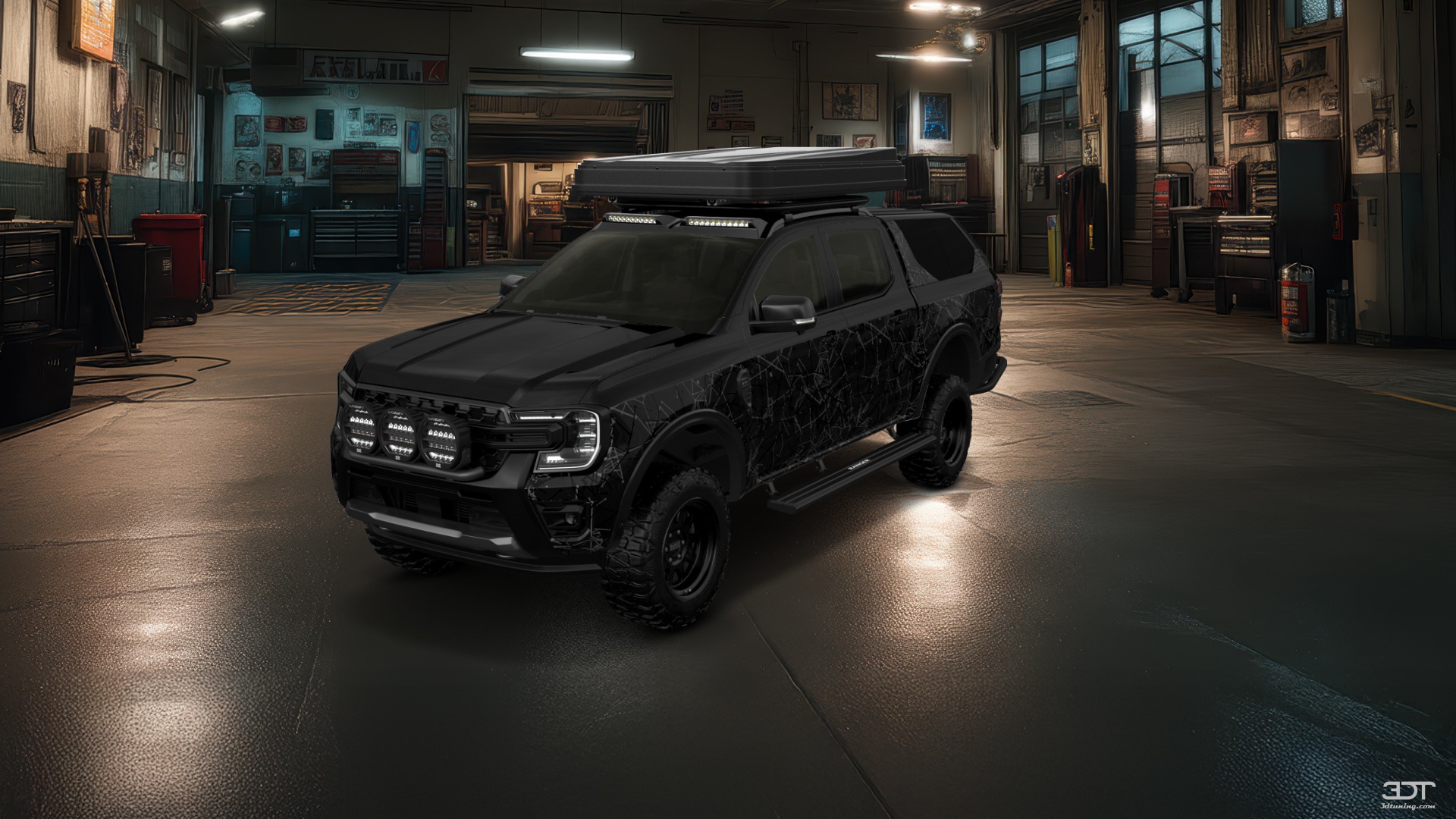 Ford Ranger 4 Door pickup truck 2022 tuning