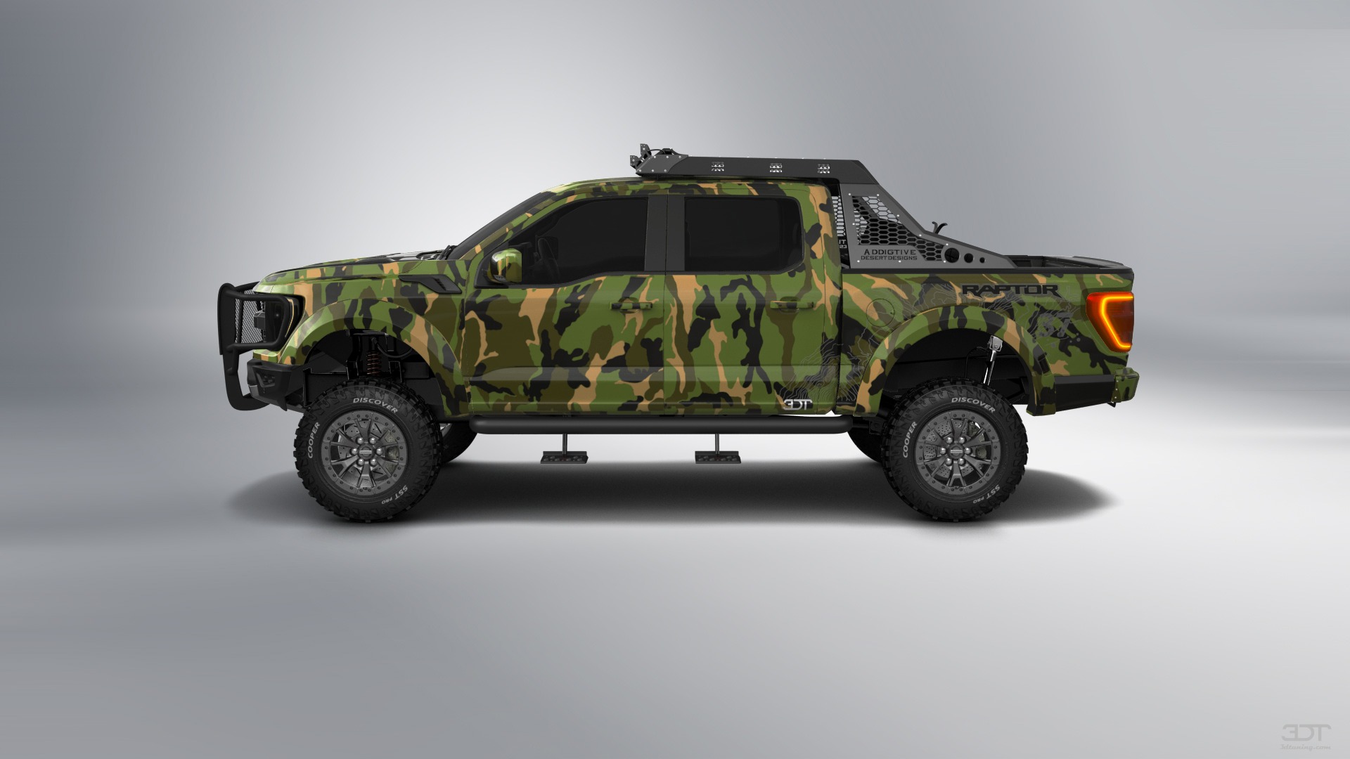 Ford F-150 Raptor 4 Door pickup truck 2021 tuning