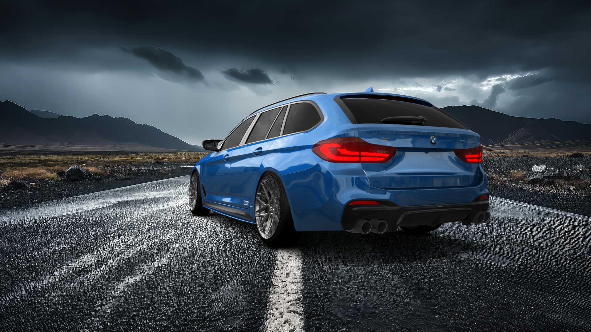 BMW 5 Series 5 door Wagon 2018 Images