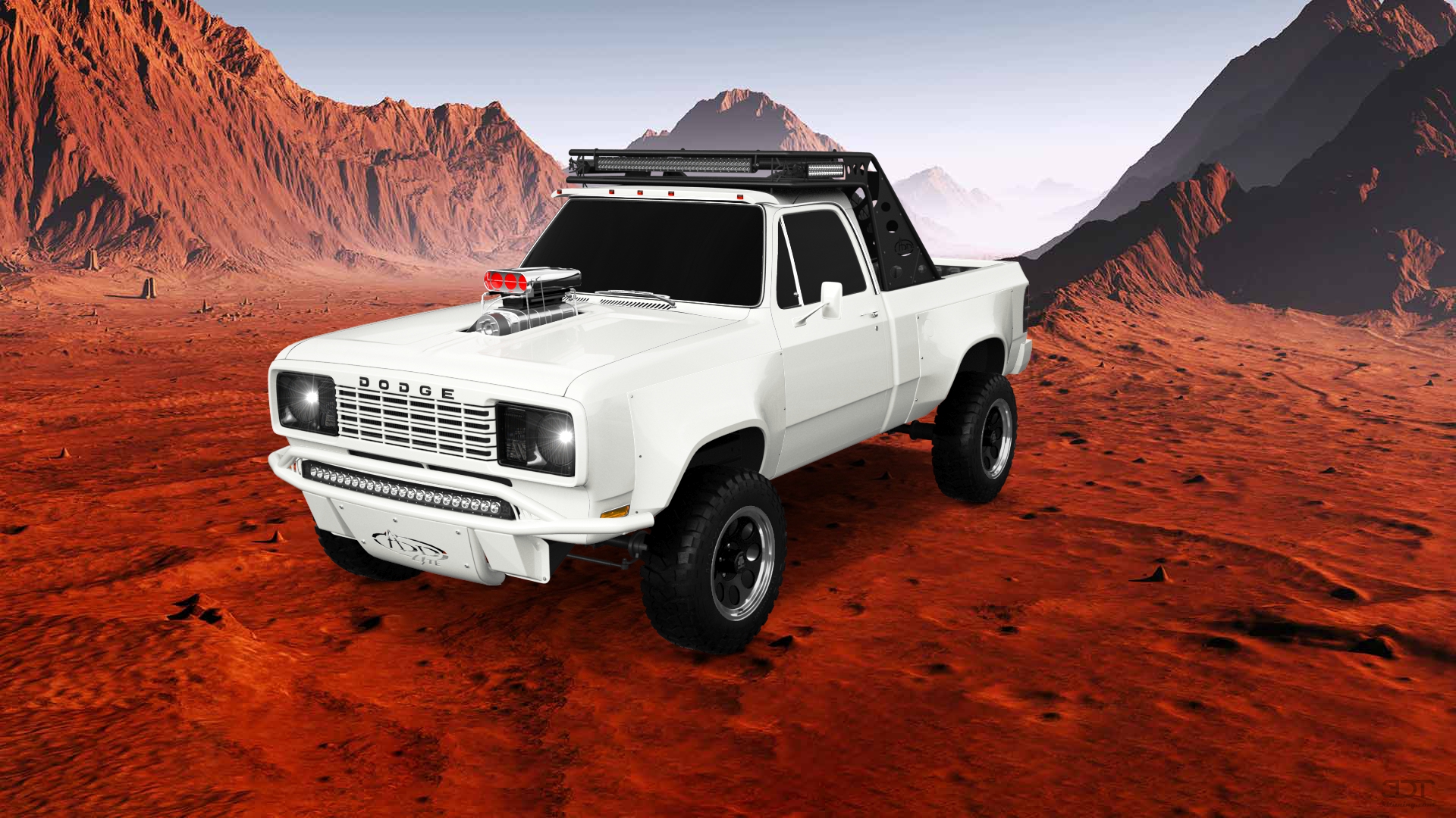 Dodge Power Wagon W200 2 Door pickup truck 1977